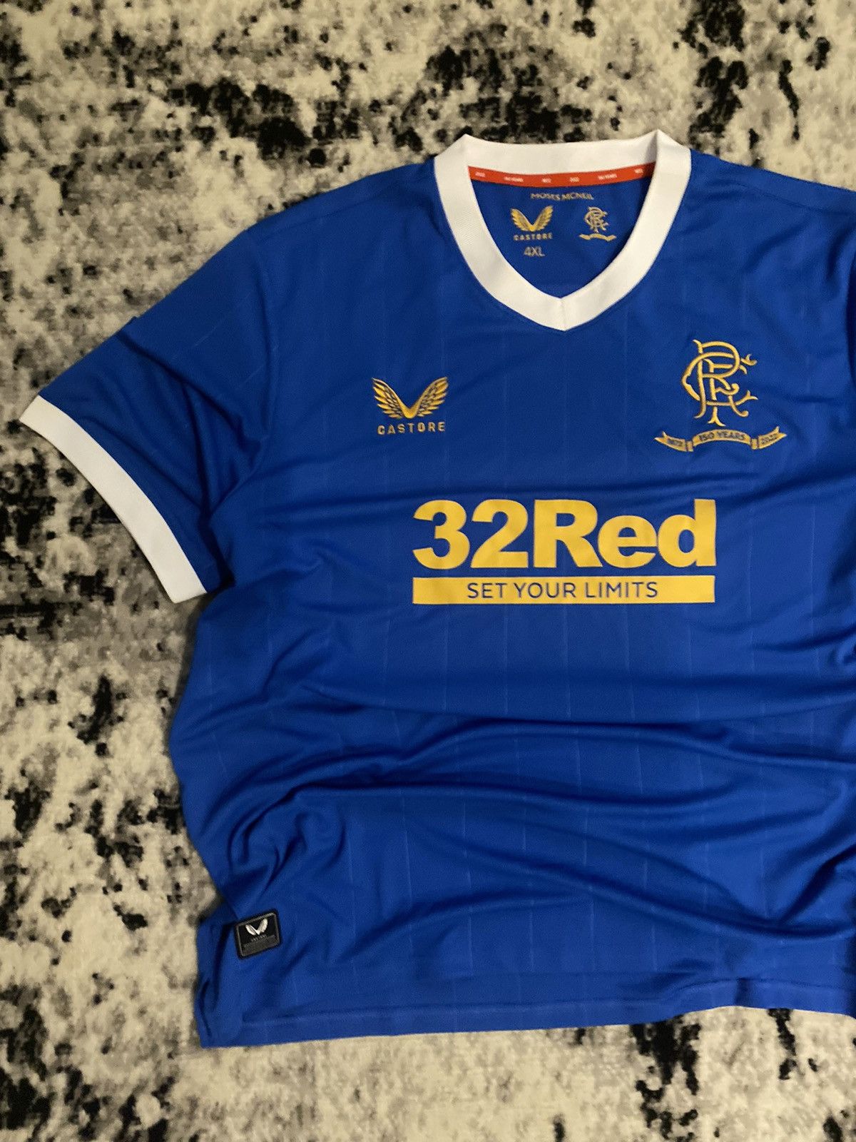 Vintage Rangers Castore Jersey BlockCore Y2k Blue Kit Size US XXL / EU 58 / 5 - 3 Thumbnail