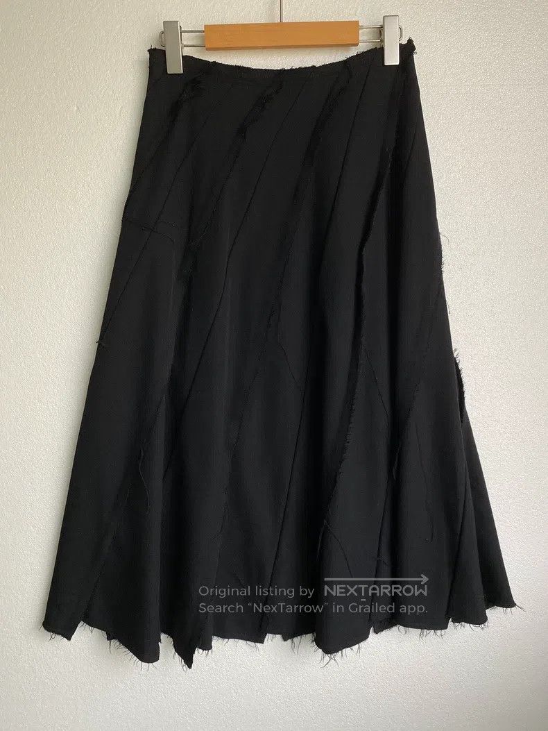 Comme des Garcons Comme Des Garcons size M Torn patched deconstructed cut wo Size 23" - 2 Thumbnail