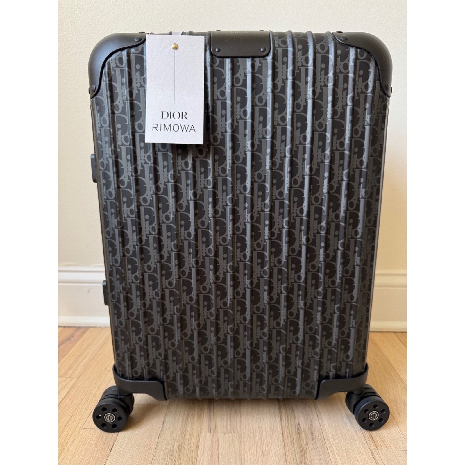 Dior Dior Rimowa 4-Wheel Cabin Suitcase Aluminium Black Size ONE SIZE - 2 Thumbnail