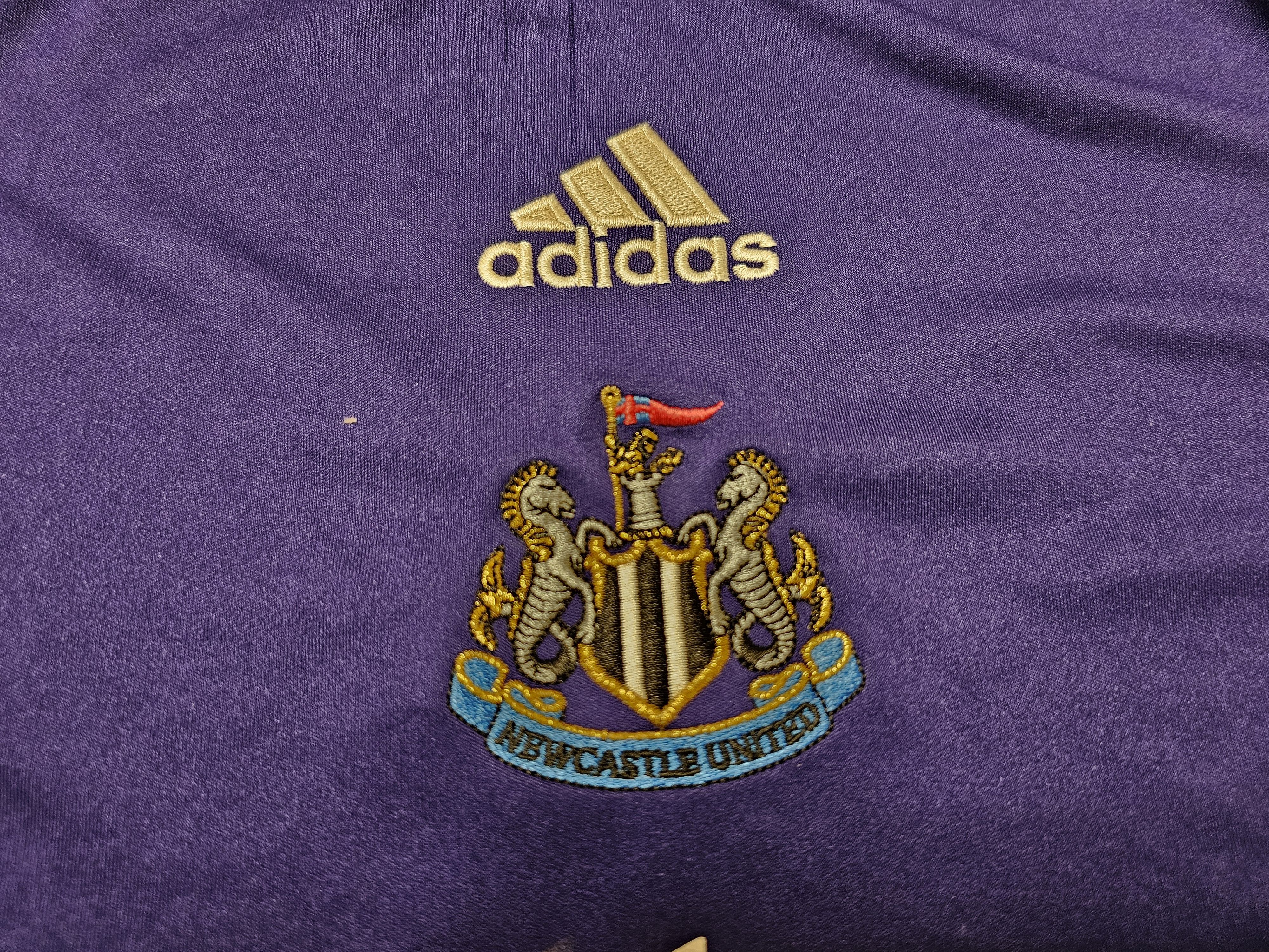 Adidas × All Sport × Vintage NEWCASTLE UNITED 2008 2009 AWAY FOOTBALL SHIRT SOCCER JERSEY Size US M / EU 48-50 / 2 - 4 Thumbnail
