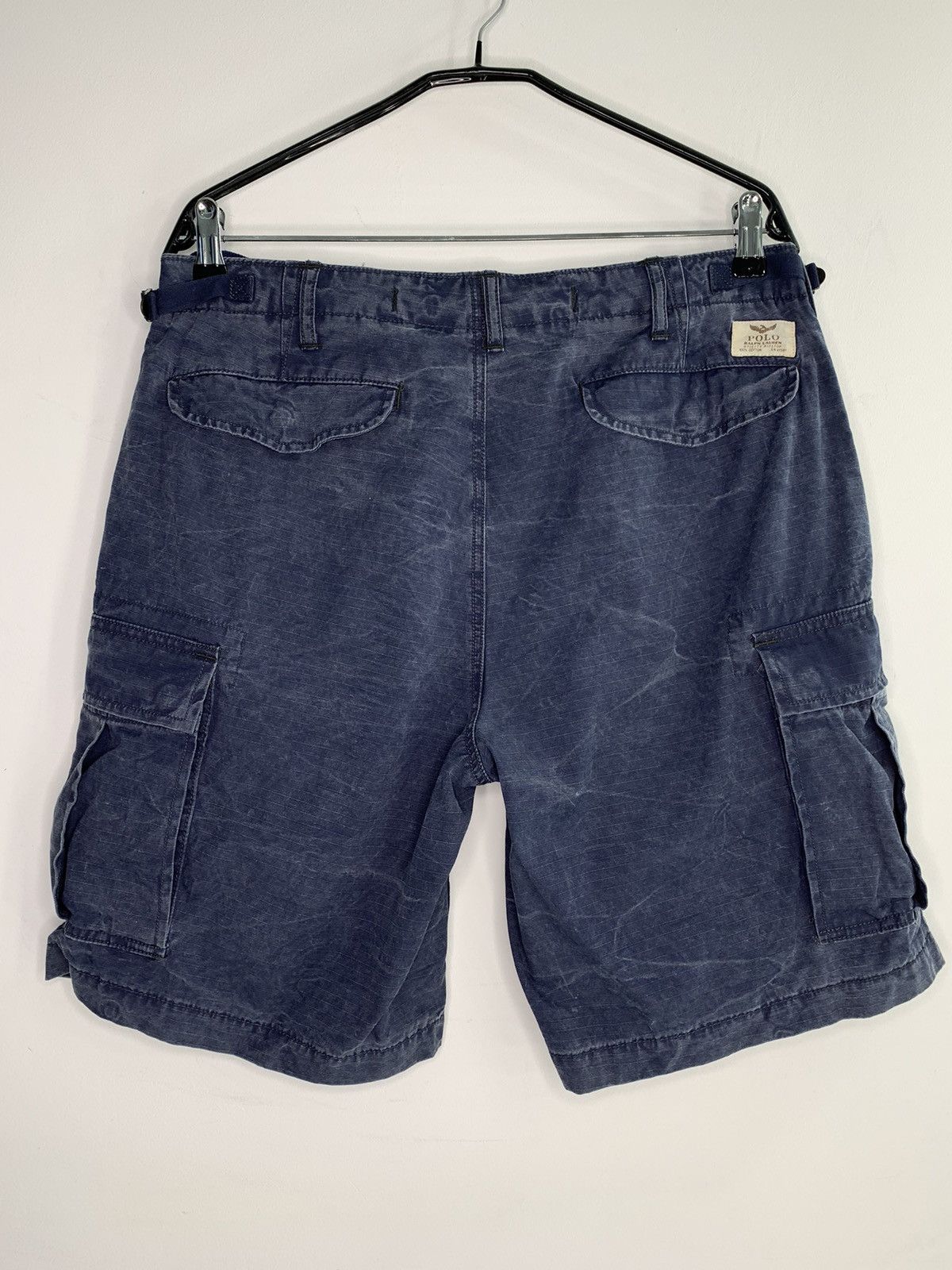 Polo Ralph Lauren × Ralph Lauren Polo Ralph Lauren Washed Utility Ripstop Cargo Shorts 32 Size US 32 / EU 48 - 2 Thumbnail