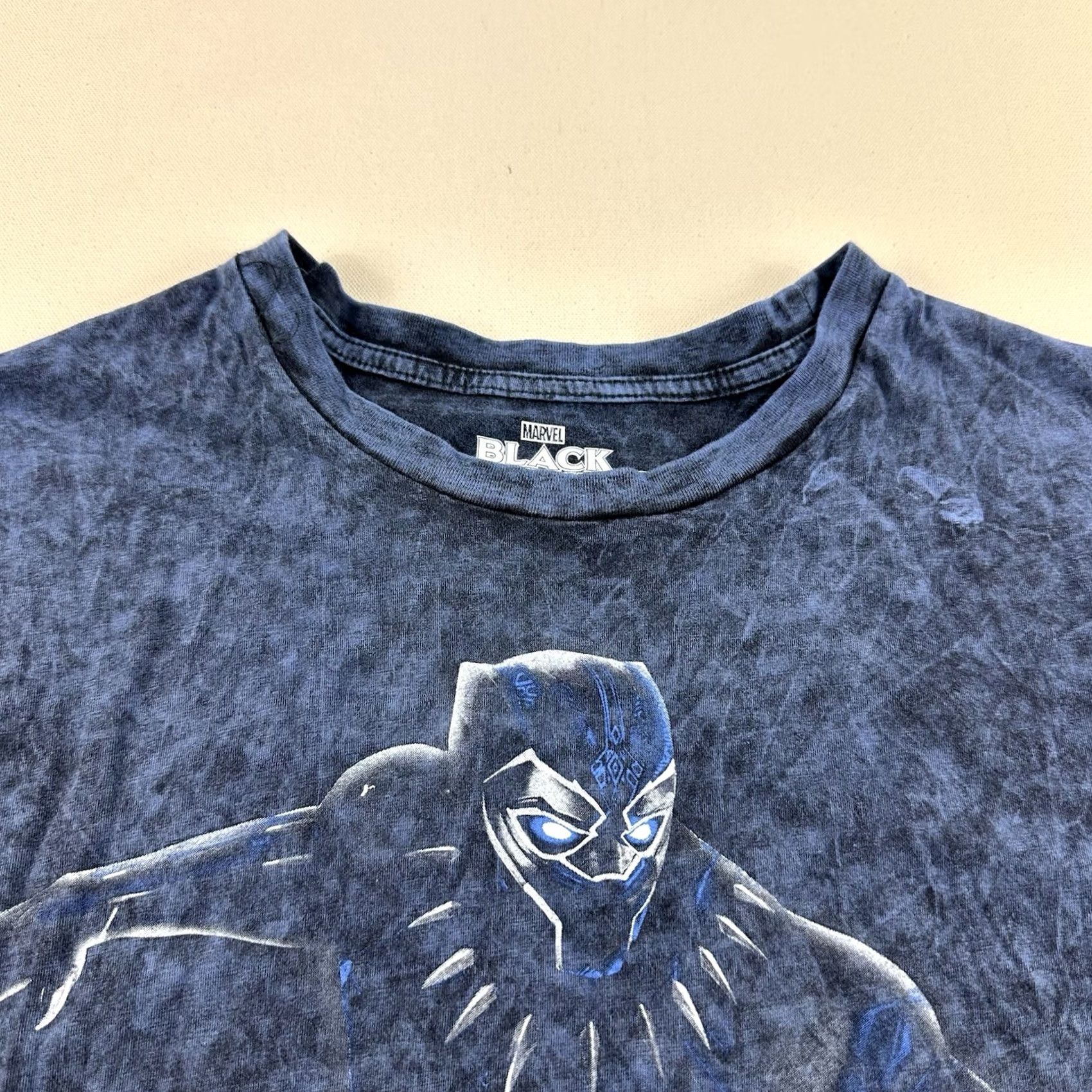 Vintage Marvel Black Panther Short Sleeve T Shirt Mens XL Comics Blue Size US XL / EU 56 / 4 - 4 Thumbnail