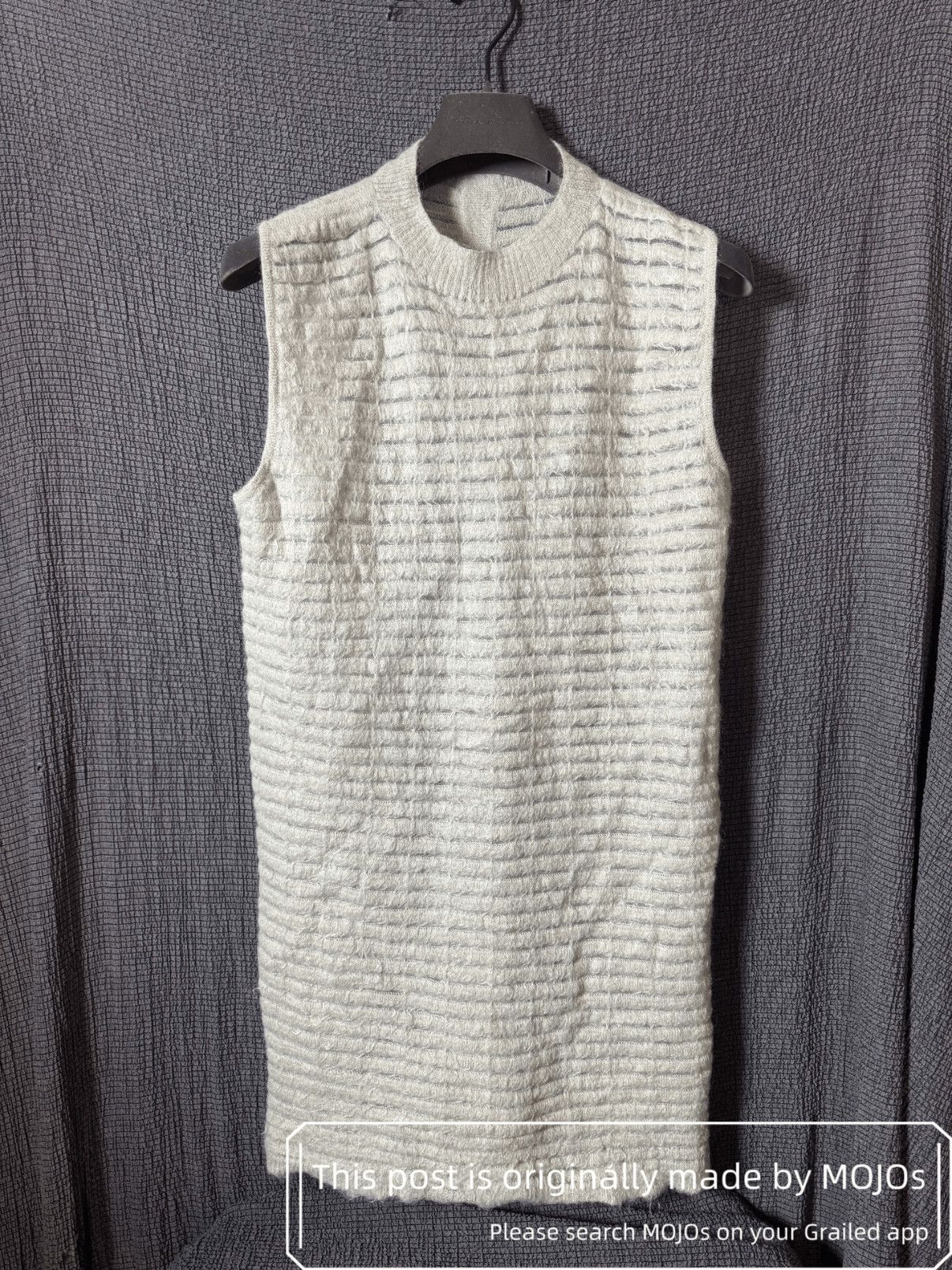 Rick Owens 16AW Knitwear Mohair Tank Top mojos909