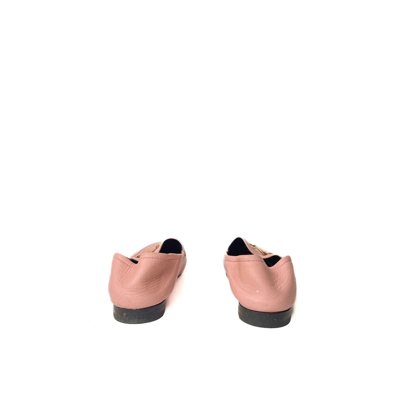 Gucci Gucci Brixton Leather Flats - Pink Size US 7 / IT 37 - 6 Thumbnail