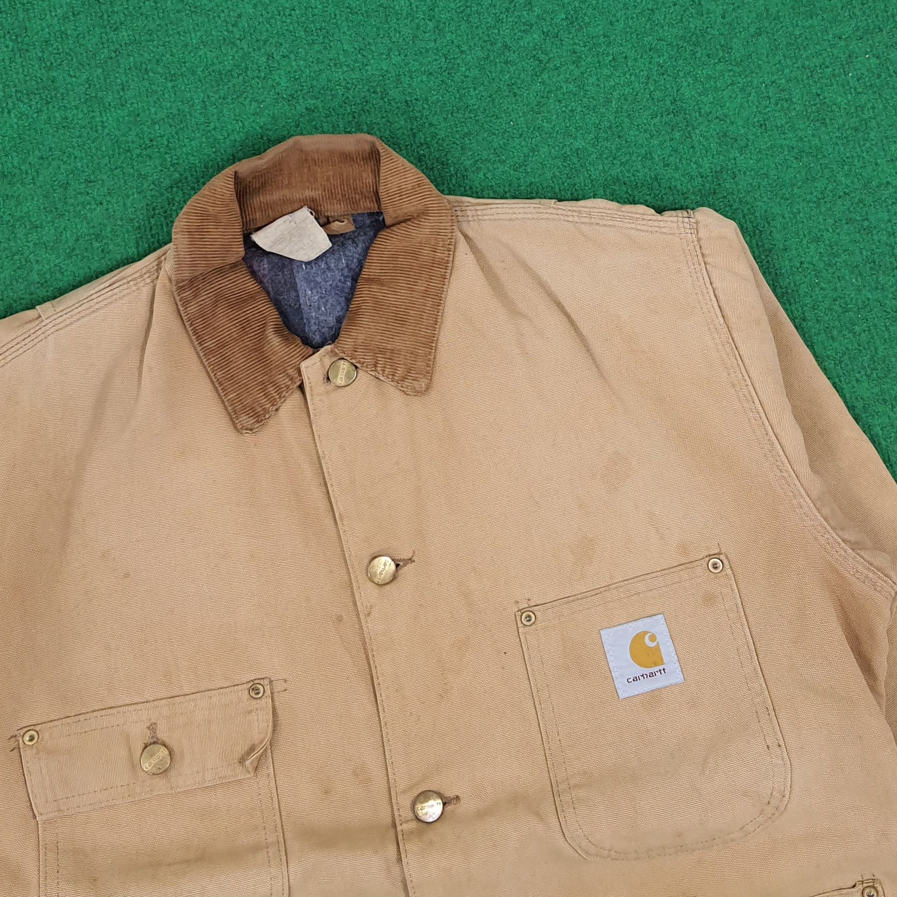 Carhartt × Vintage Vintage Carhartt Detroit Workwewr Jacket Size US XL / EU 56 / 4 - 2 Thumbnail