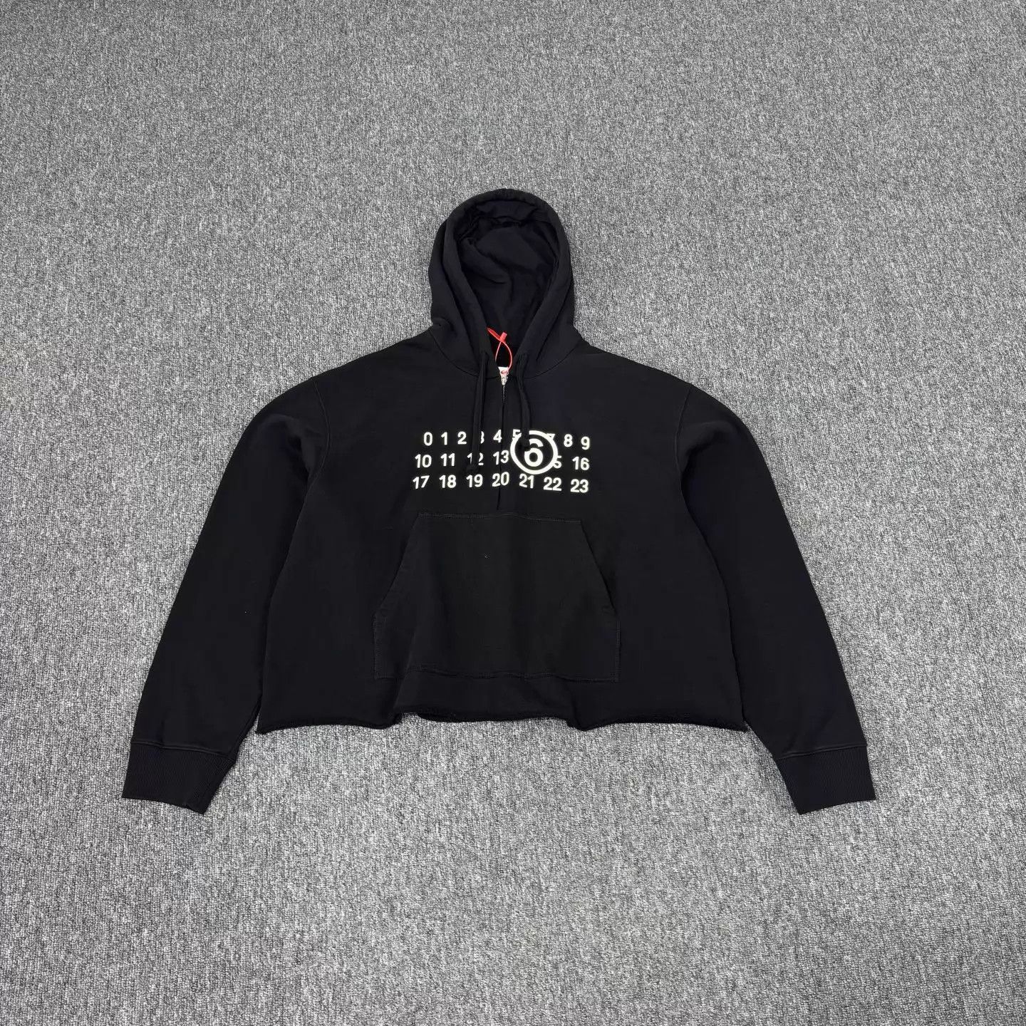 Maison Margiela Maison Margiela MM6 Half-Zip Hoodie M 99 New Size US M / EU 48-50 / 2 - 1 Thumbnail