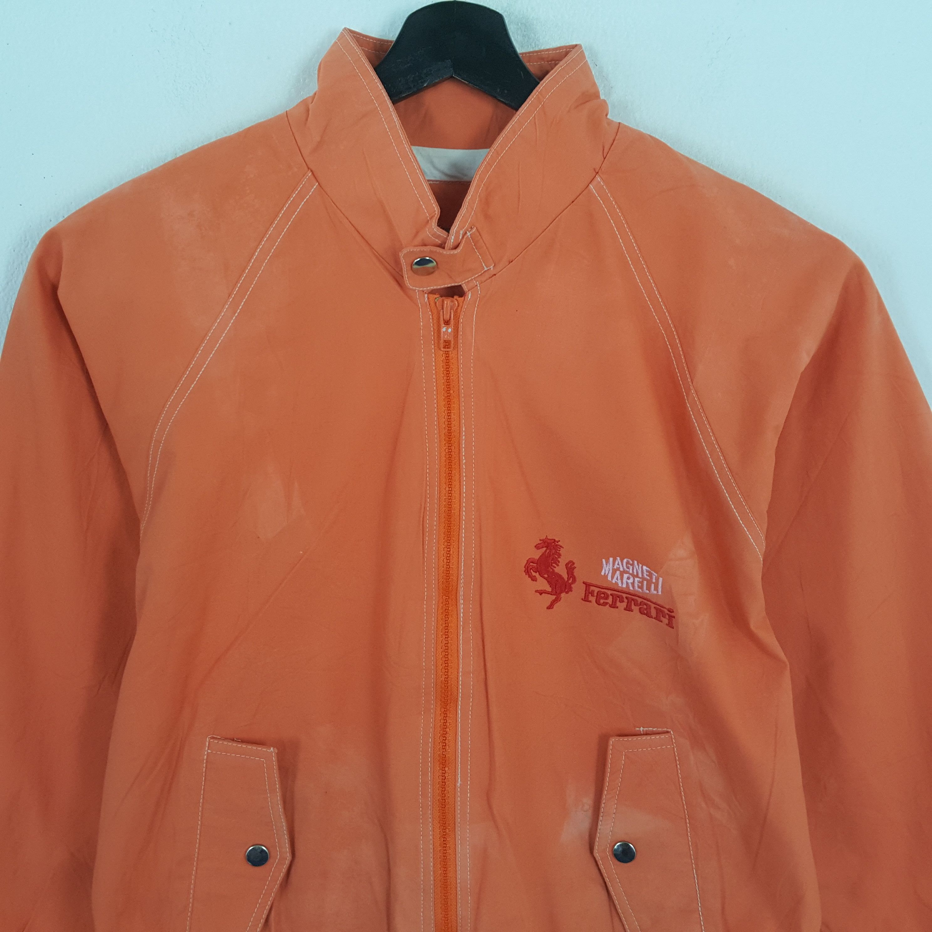 Ferrari × Vintage FERRARI MAGNETI MARELLI Logo Design Motorsports Jacket Size US L / EU 52-54 / 3 - 2 Thumbnail