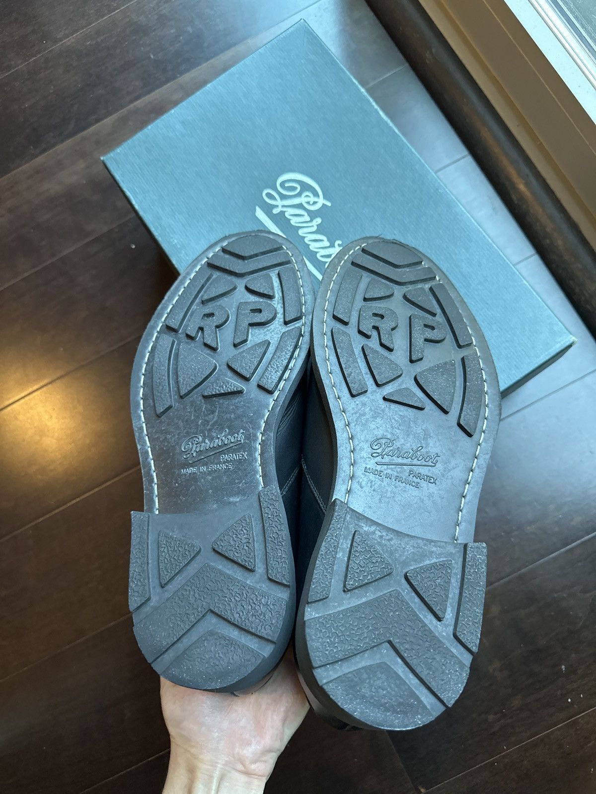 Paraboot Photon Lisse Noir Size US 8.5 / EU 41-42 - 4 Thumbnail