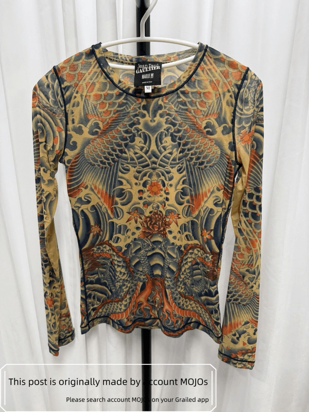 Jean Paul Gaultier Sz M Jean Paul Gaultier Tattoo Tee mojos9622 Size US M / EU 48-50 / 2 - 1 Thumbnail