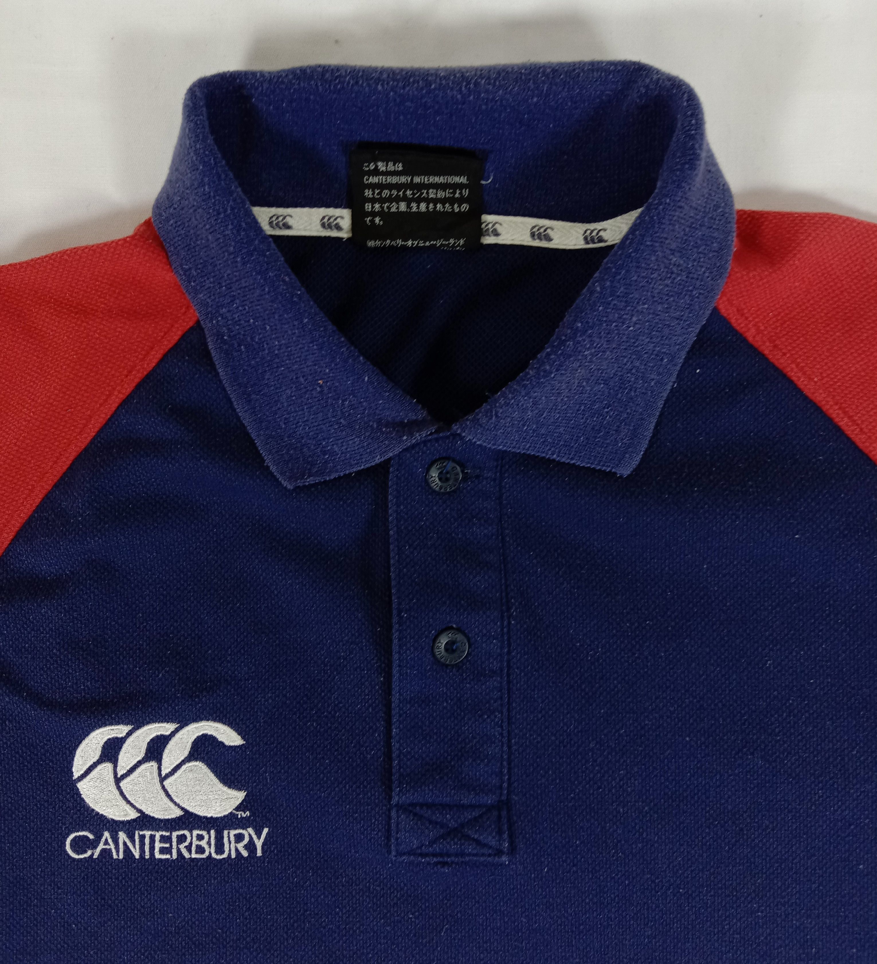 Canterbury of New Zealand Vintage Canterbury Made In Japan Polo Shirt Size US L / EU 52-54 / 3 - 2 Thumbnail