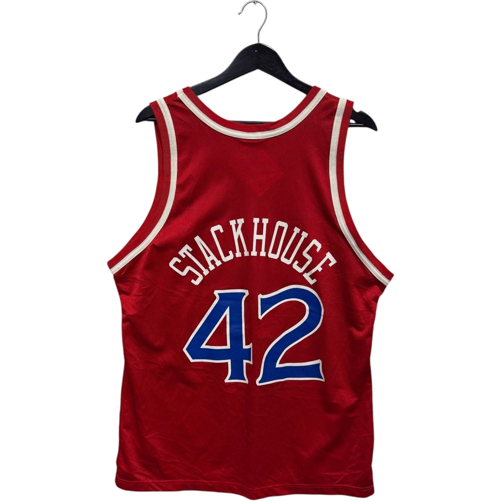Vintage Philadelphia 76ers Jerry Stackhouse 42 NBA Jersey L
