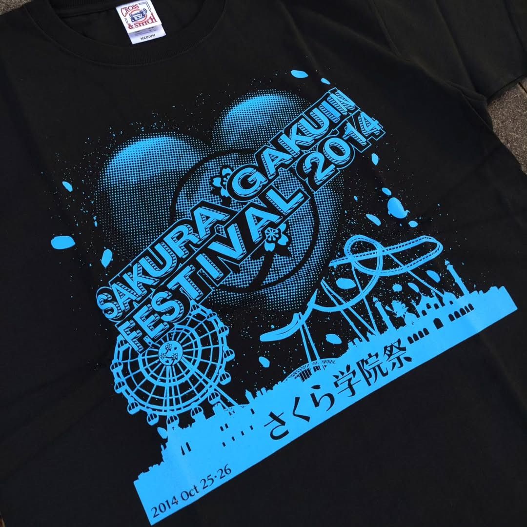 Band Tees Sakura Gakuin BABYMETAL Festival 2014 Tee Size US M / EU 48-50 / 2 - 2 Thumbnail
