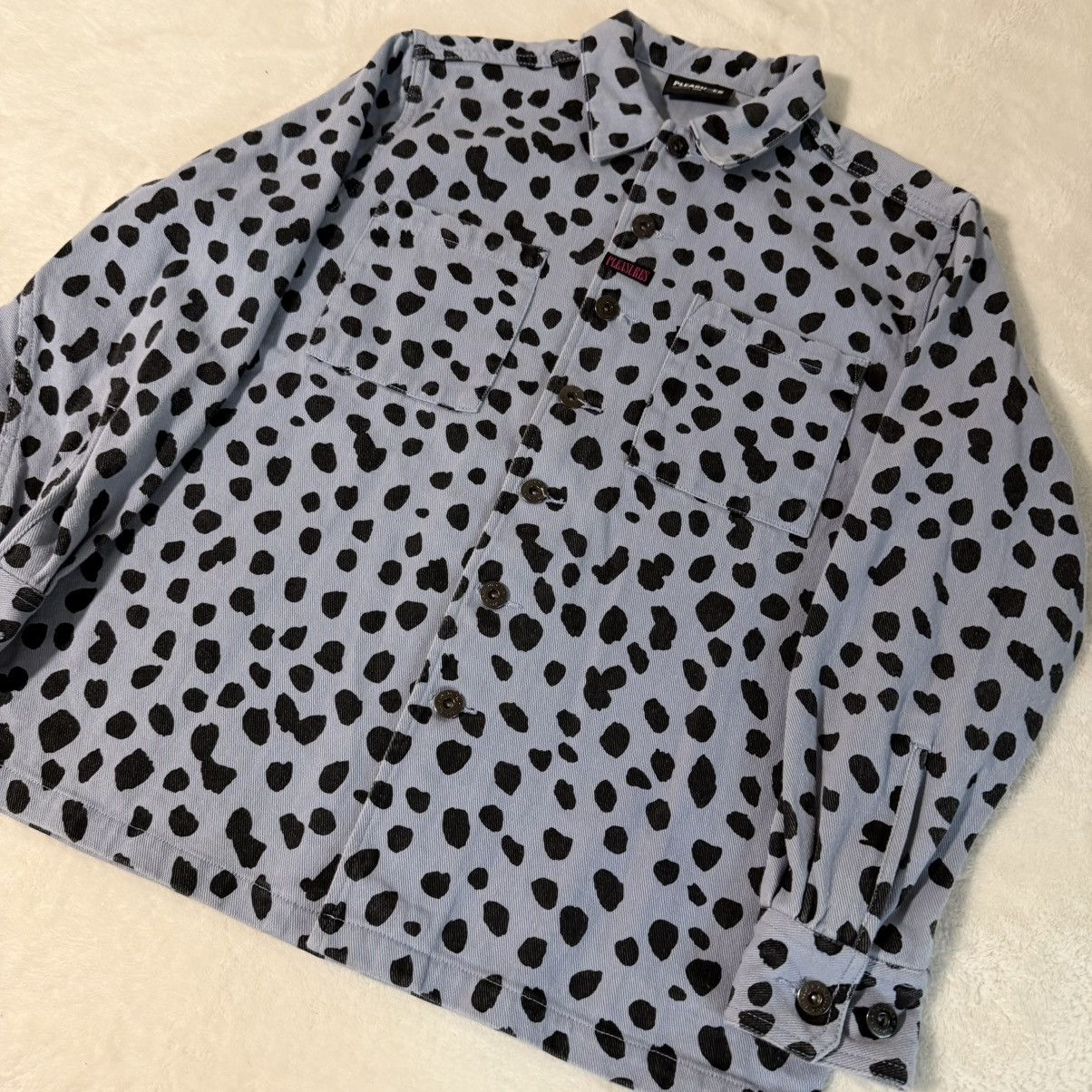 Pleasures Pleasures Dalmatian Work Jacket Size US M / EU 48-50 / 2 - 2 Thumbnail