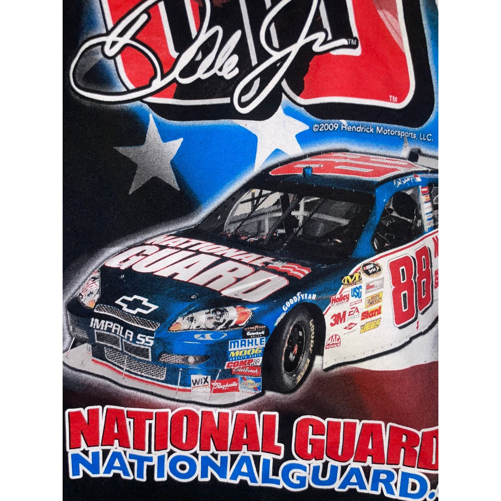 NASCAR Dale Earnhardt Jr Shirt Racing Nascar M Black Car Tee Size US M / EU 48-50 / 2 - 7 Thumbnail