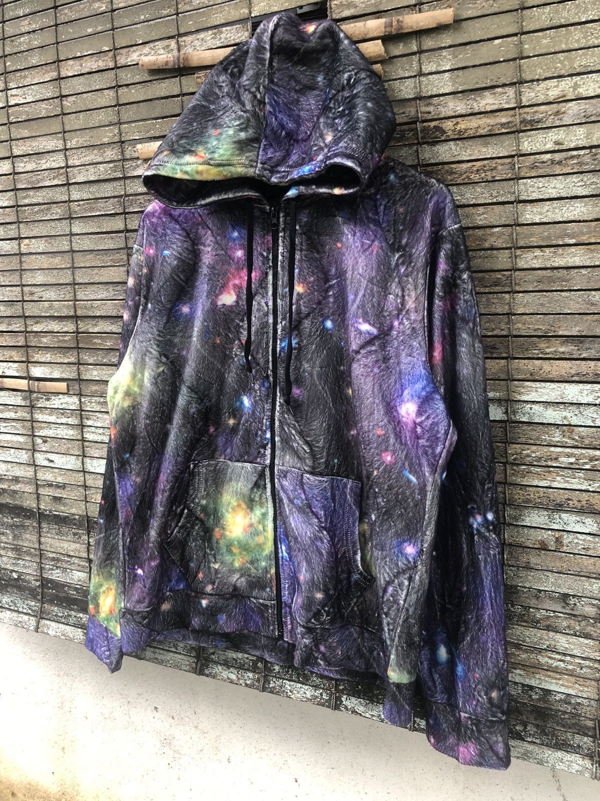 Japanese Brand Repezeen Galaxxy Fullzipper Hoodies Size US XL / EU 56 / 4 - 3 Thumbnail