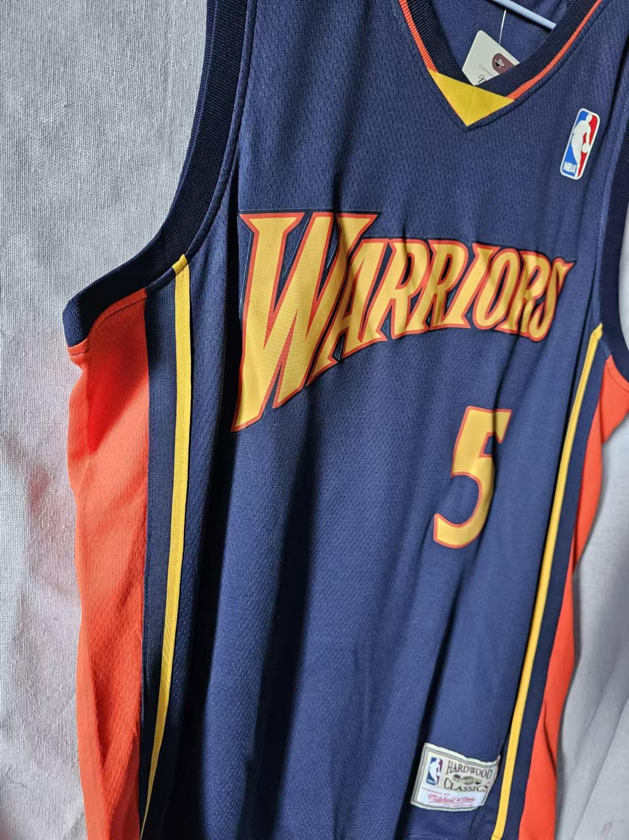 NBA Warriors #5 Baron Davis Jersey Size US L / EU 52-54 / 3 - 3 Thumbnail