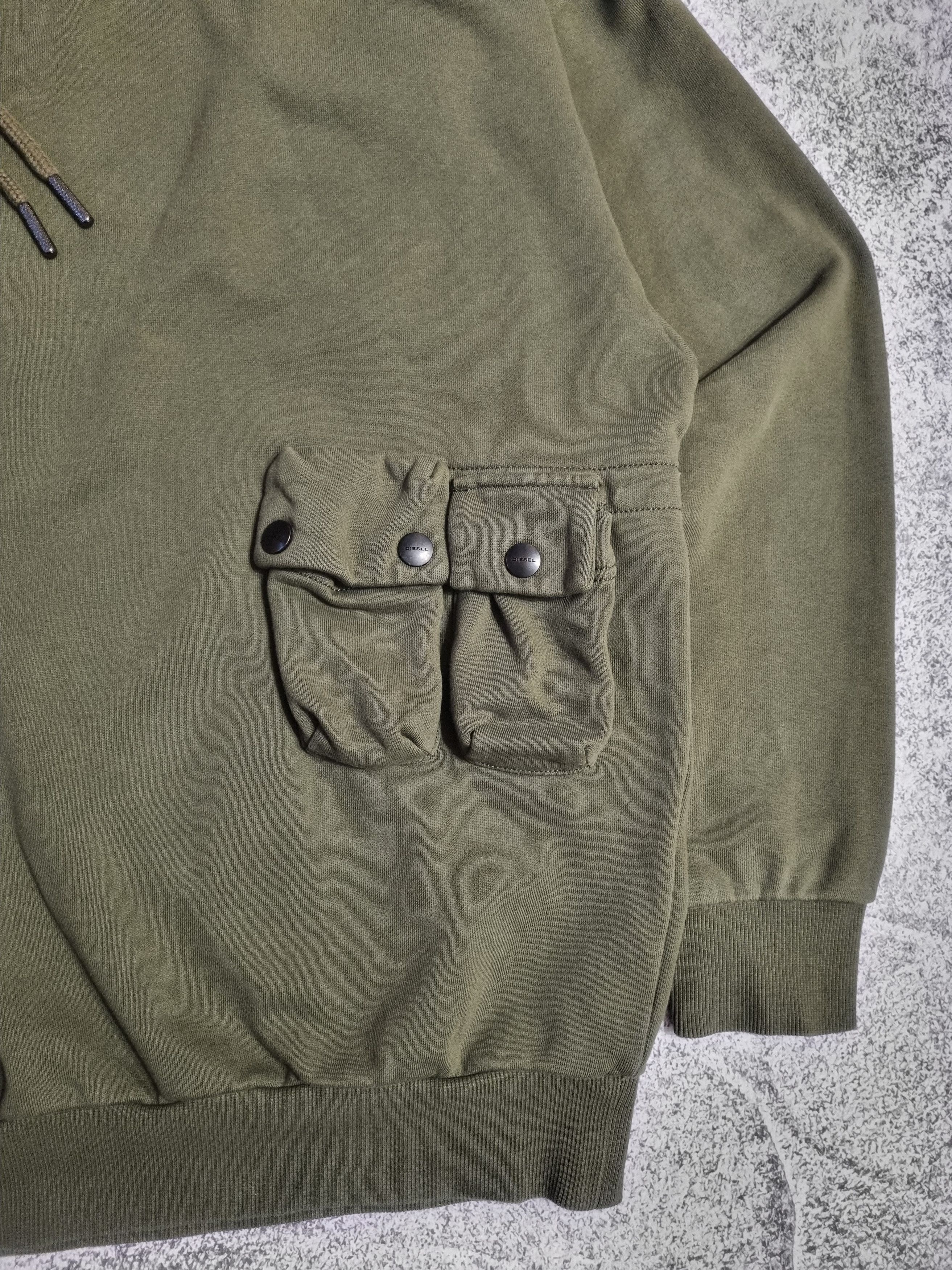 Diesel Diesel Erpock Multipocket Military Hoodie Size US S / EU 44-46 / 1 - 8 Thumbnail