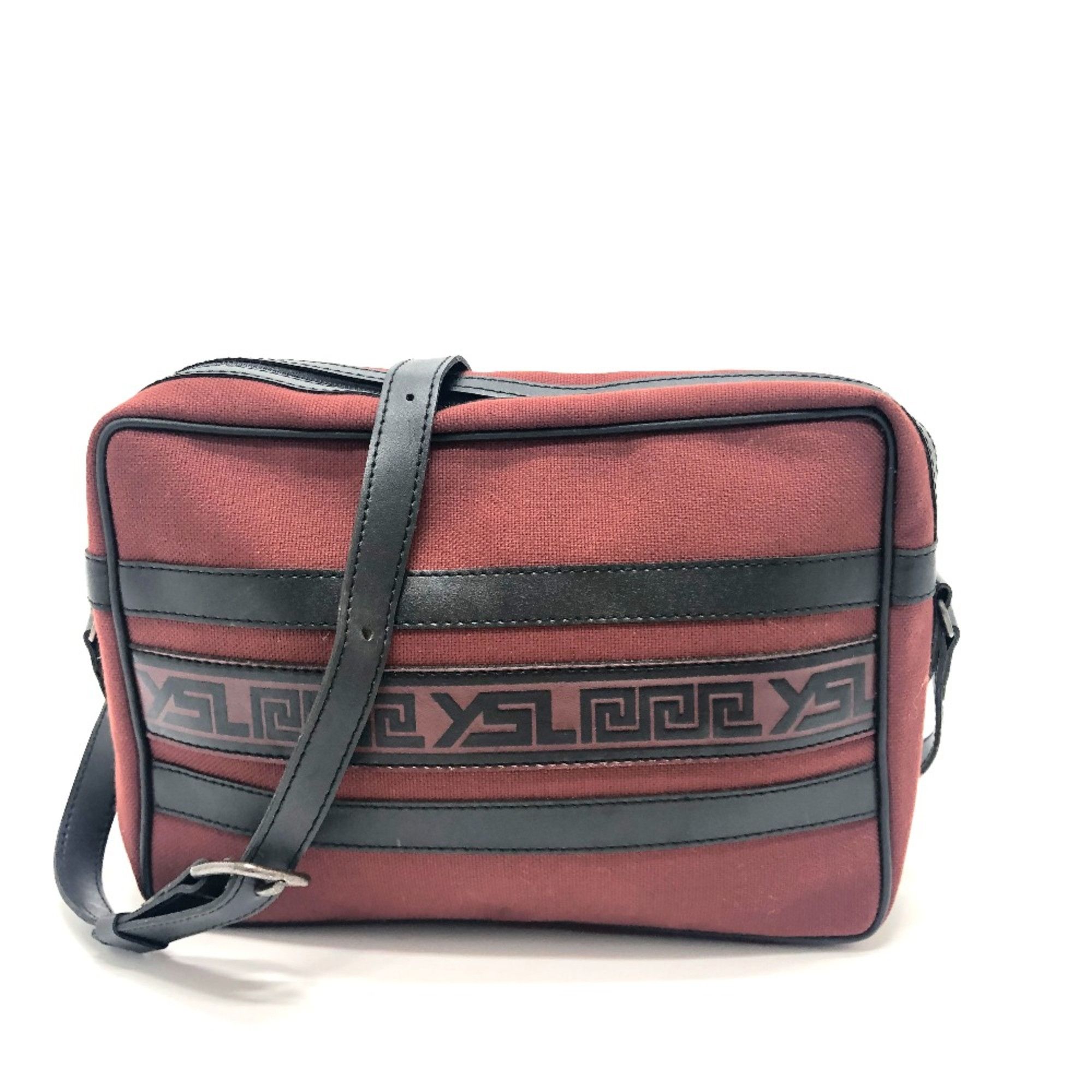 Yves Saint Laurent Yves Saint Laurent logo bag square Shoulder Bag Red Size ONE SIZE - 1 Thumbnail