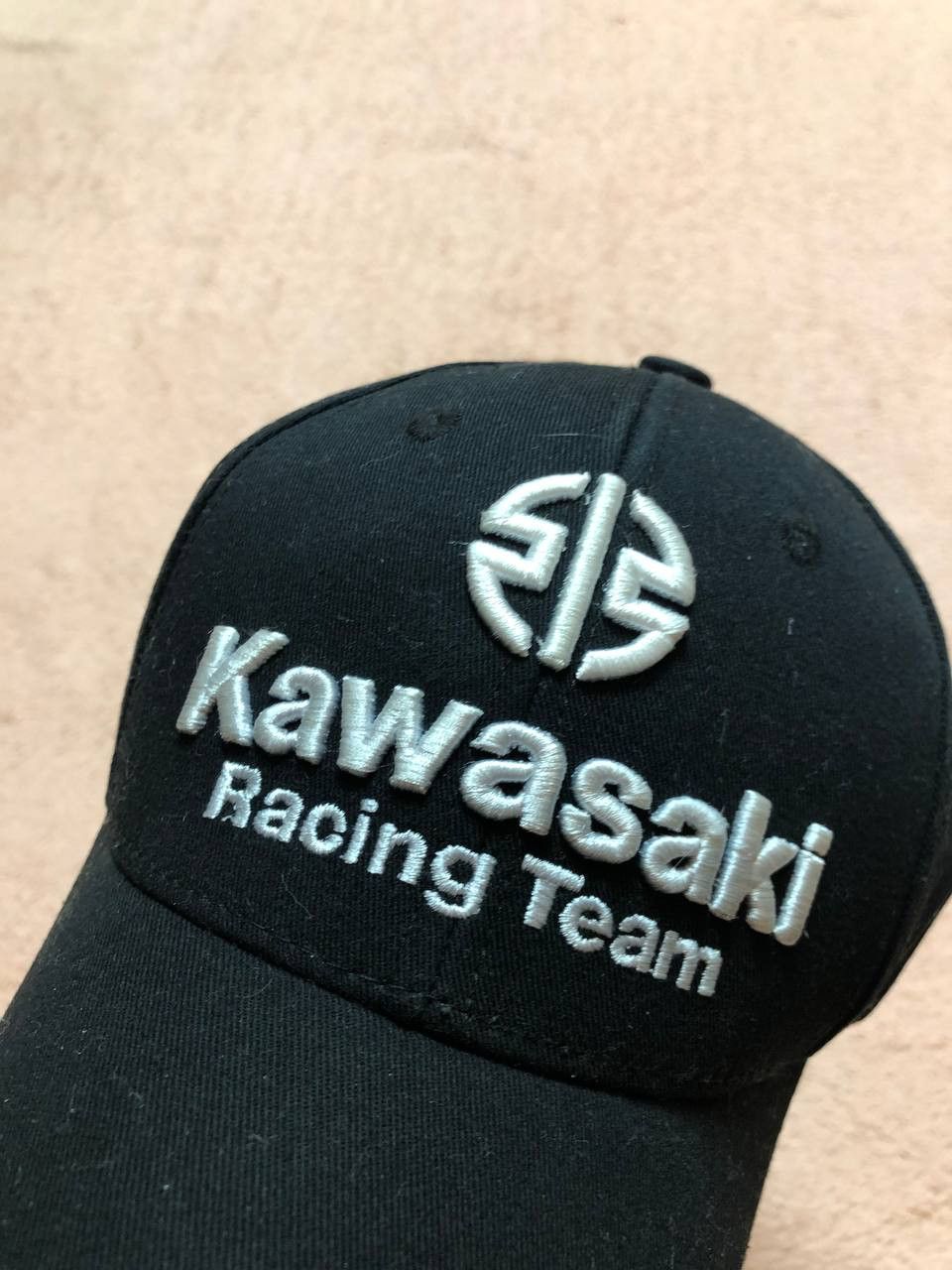 Vintage Cap Y2K big logo Hats Kawasaki black Vintage streetwear Size ONE SIZE - 6 Thumbnail