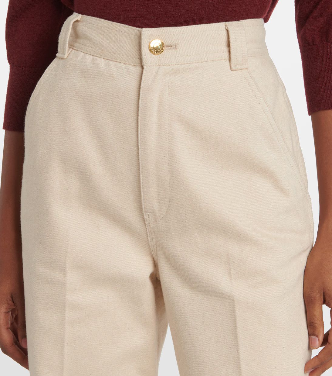 Loro Piana o1y1025 Casual Pant in Beige Size 30" / US 8 / IT 44 - 4 Thumbnail