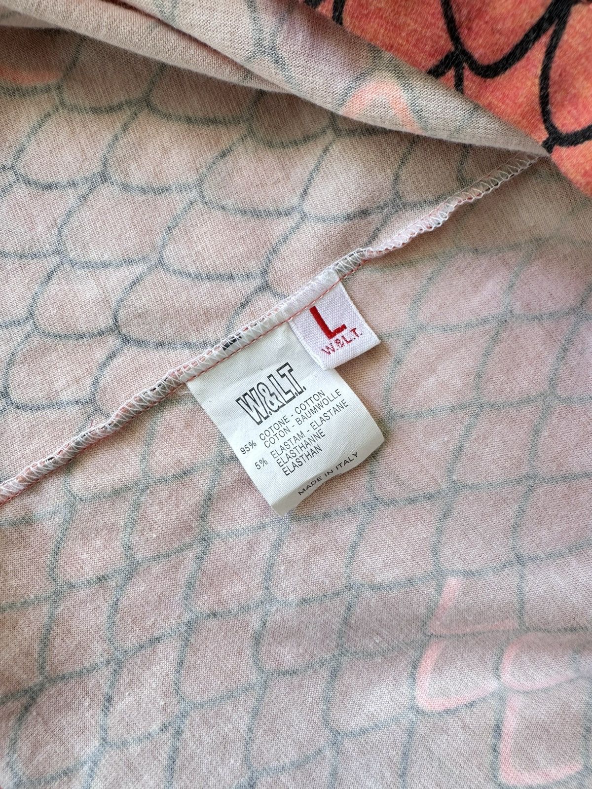 Walter Van Beirendonck Walter Van Beirendonck Spring / Summer 1998 Orange Scale Top Size US M / EU 48-50 / 2 - 5 Thumbnail