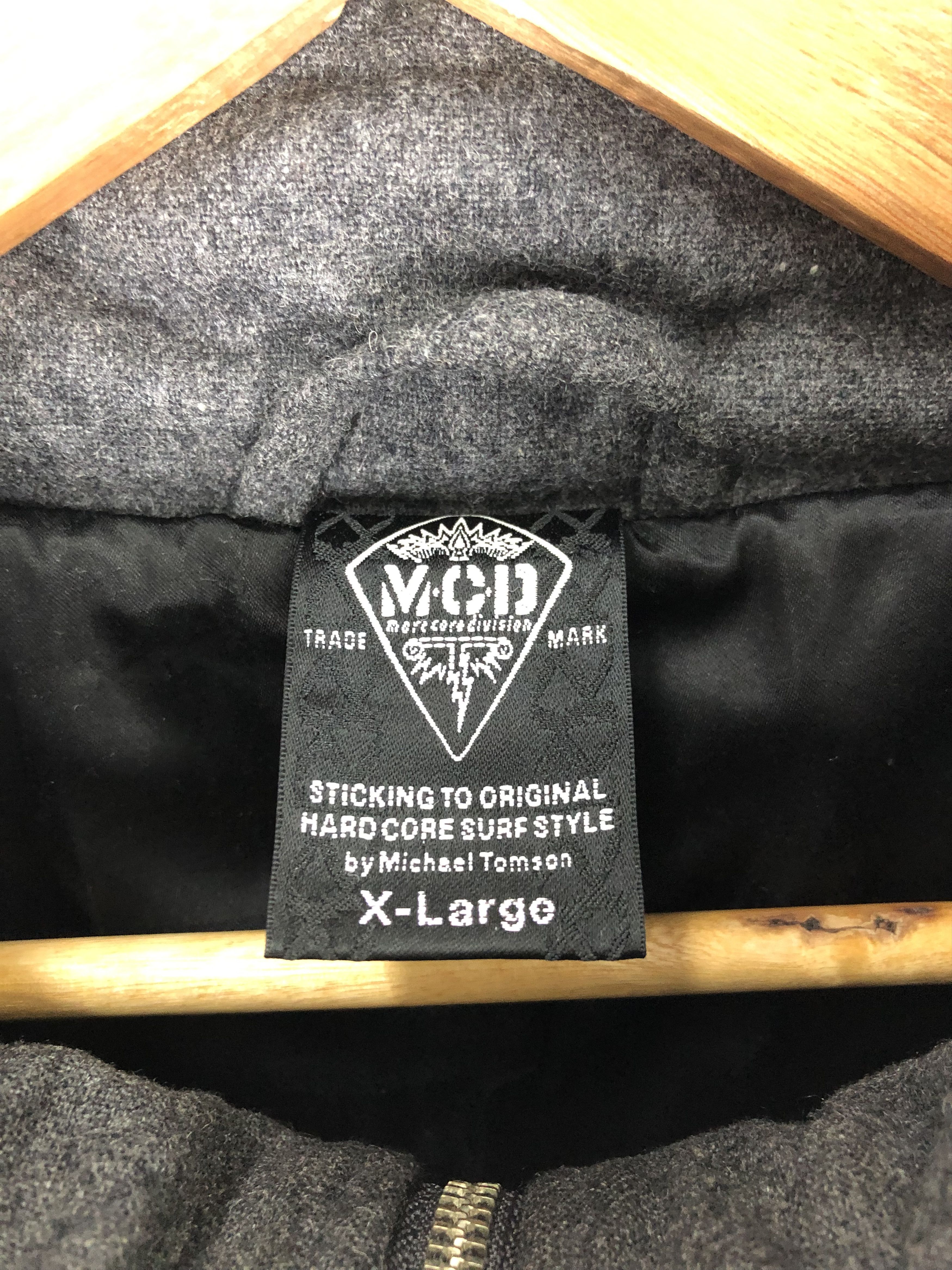 Vintage Varsity Jacket Reversible Puffer Wool Lining V0192