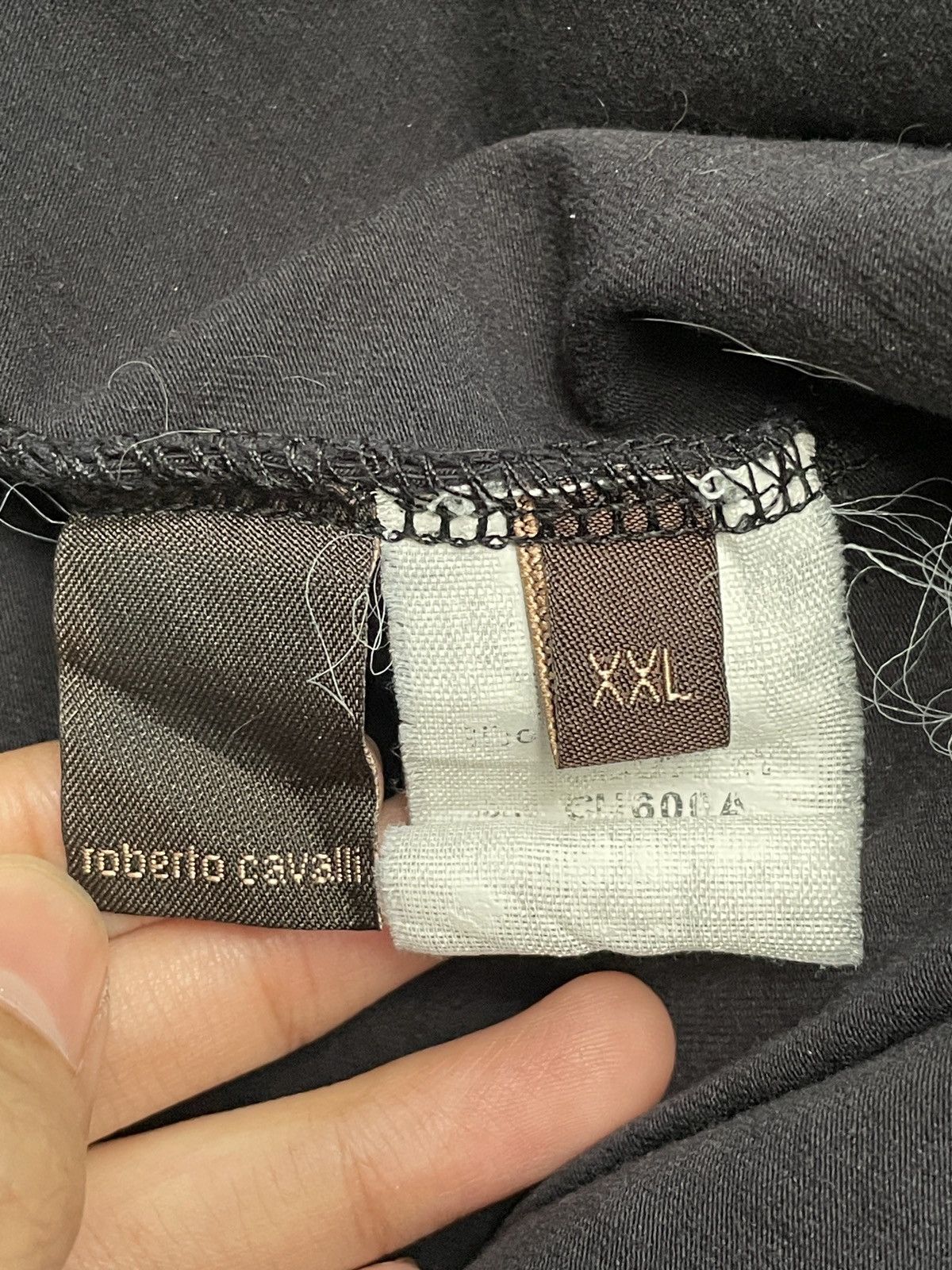 Designer × Roberto Cavalli Rare Vintage Roberto Cavalli 10th Anniversary T-shirt 2000s Size US XXL / EU 58 / 5 - 10 Thumbnail