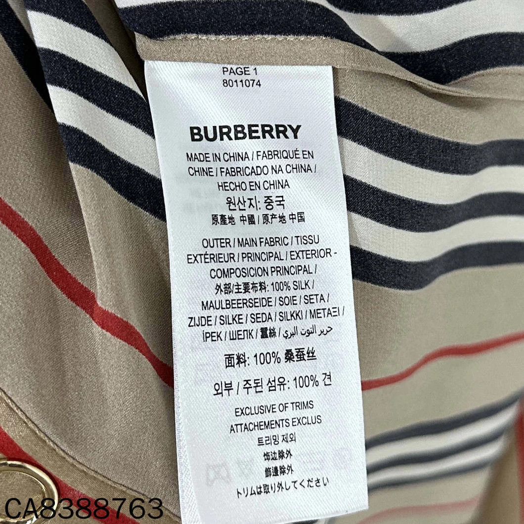 Burberry Burberry Check Silk Shirt Jacket UK6 98% New Faded Size XS / US 0-2 / IT 36-38 - 6 Thumbnail