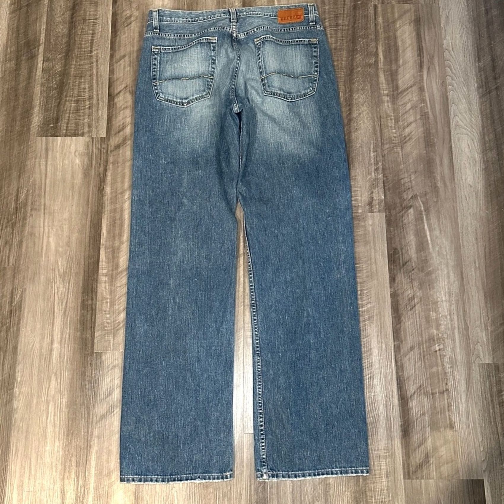 BKE BKE Jeans - Austin Straight Leg, 36 Long, Blue, Men, Regular, 36 Inseam Size US 36 / EU 52 - 3 Thumbnail