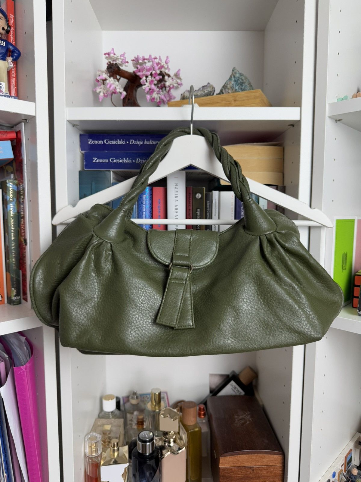 Japanese Brand VIntage y2k leather shoulder hand bag avantgarde opium retro Size ONE SIZE - 1 Thumbnail