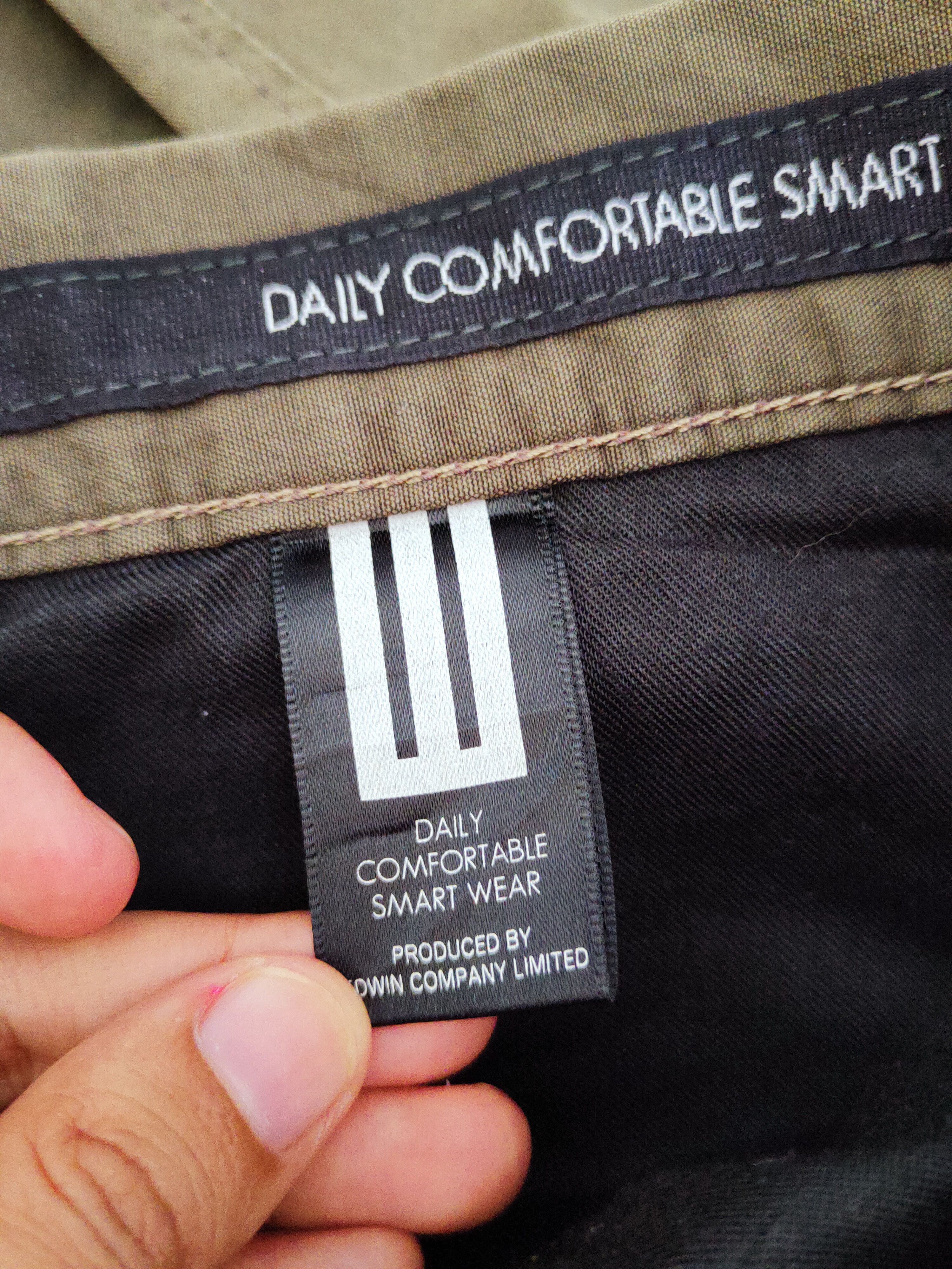 Edwin Edwin Olive Multipocket Tactical Cargo Pants #W849 Size US 30 / EU 46 - 16 Thumbnail