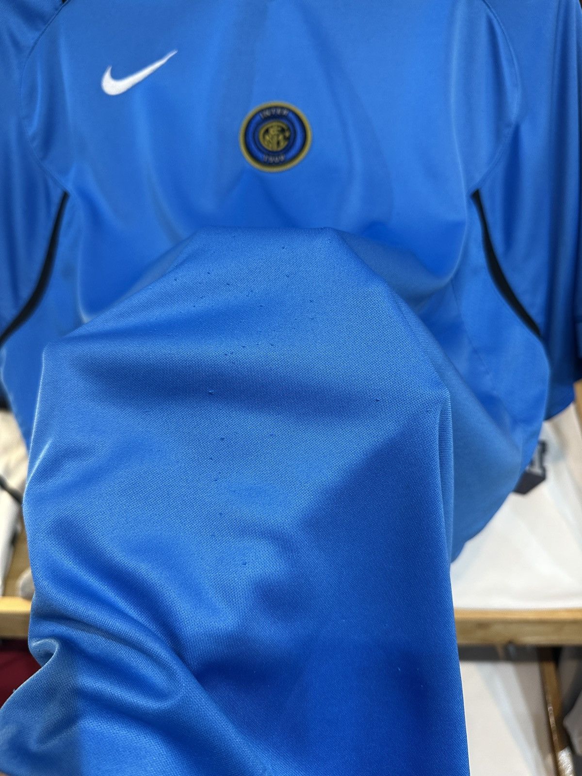 Nike Vintage Inter Milan 2006-07 Nike Total Training Jersey Size US M / EU 48-50 / 2 - 12 Thumbnail