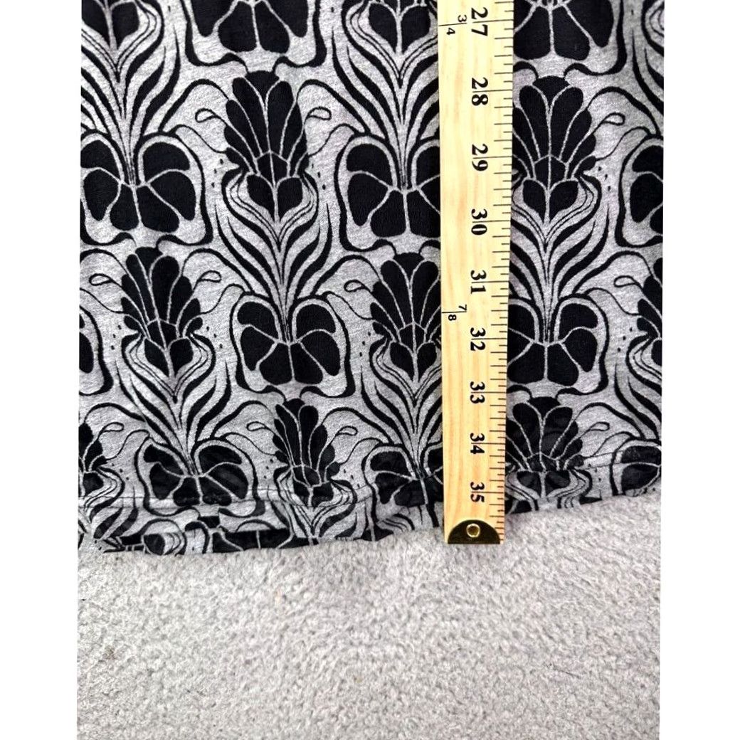 Merrell Merrell Dress Womens M Black Geometric Cap Sleeve Mini Athletic Short Dress Wick Crew Neck Vintage No Size M / US 6-8 / IT 42-44 - 6 Thumbnail
