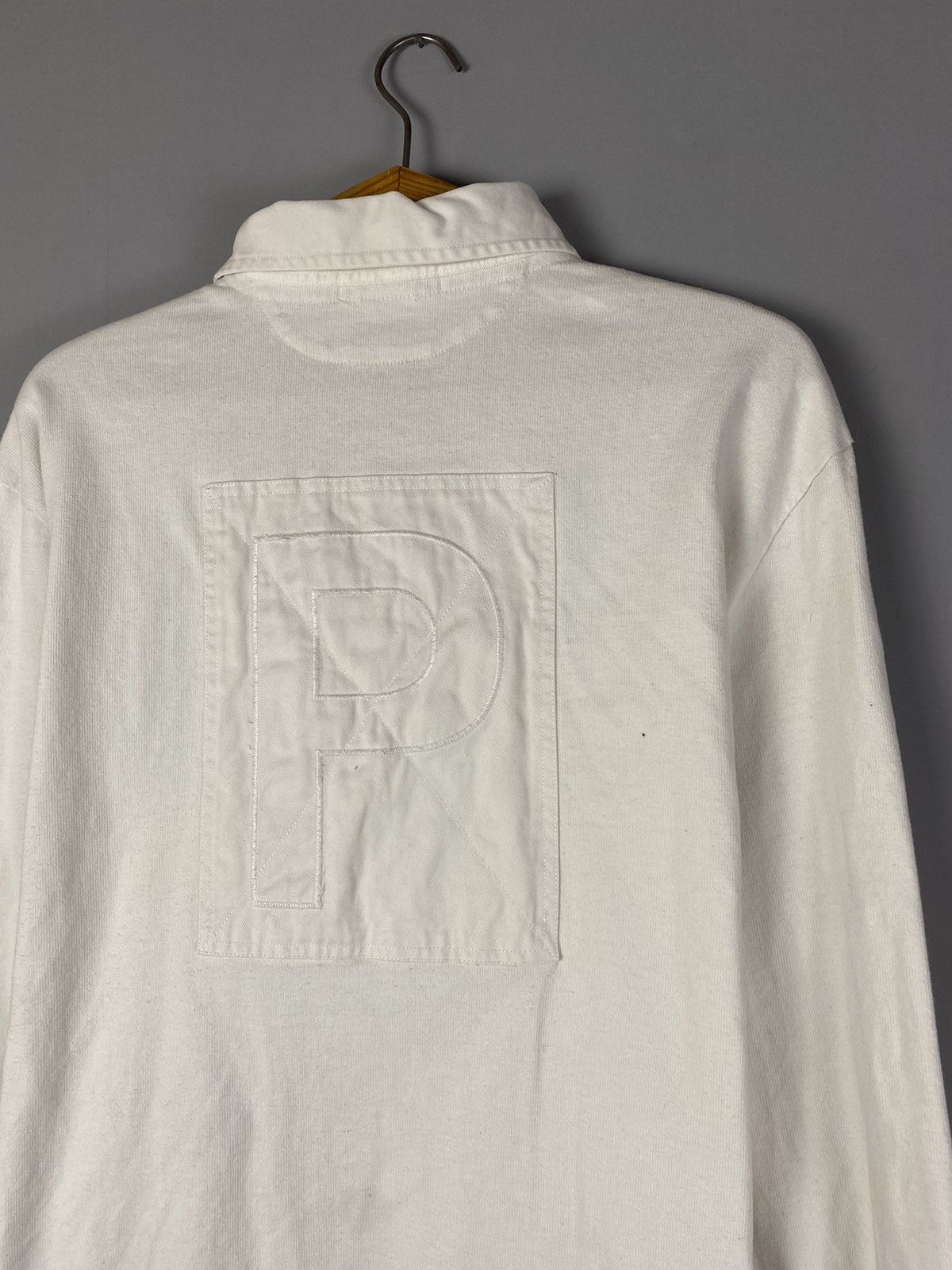 Vintage Vintage Polo Ralph Lauren rugby long sleeve Size US XXL / EU 58 / 5 - 2 Thumbnail