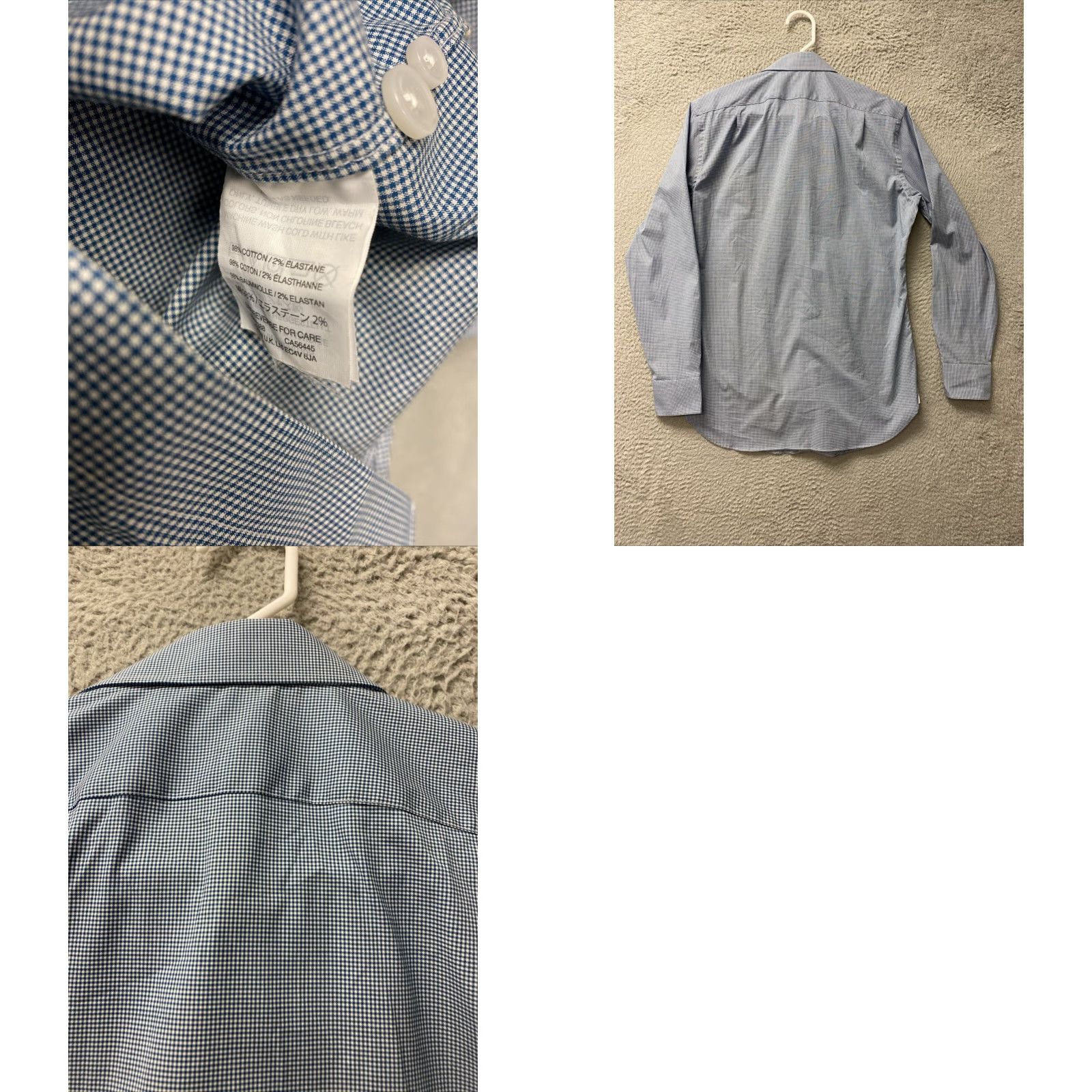 J.Crew J.CREW Aqua Check Button-Up Shirt Men Regular Size 15 Long Sleeve Slim Fit Classic Casual Size US M / EU 48-50 / 2 - 8 Thumbnail