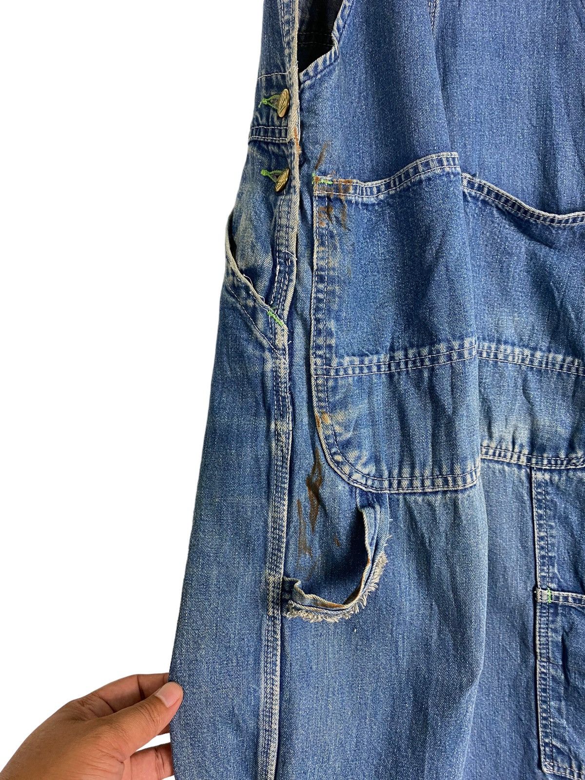 Japanese Brand Vintage Liberty Overall Denim Size US 28 / EU 44 - 22 Thumbnail