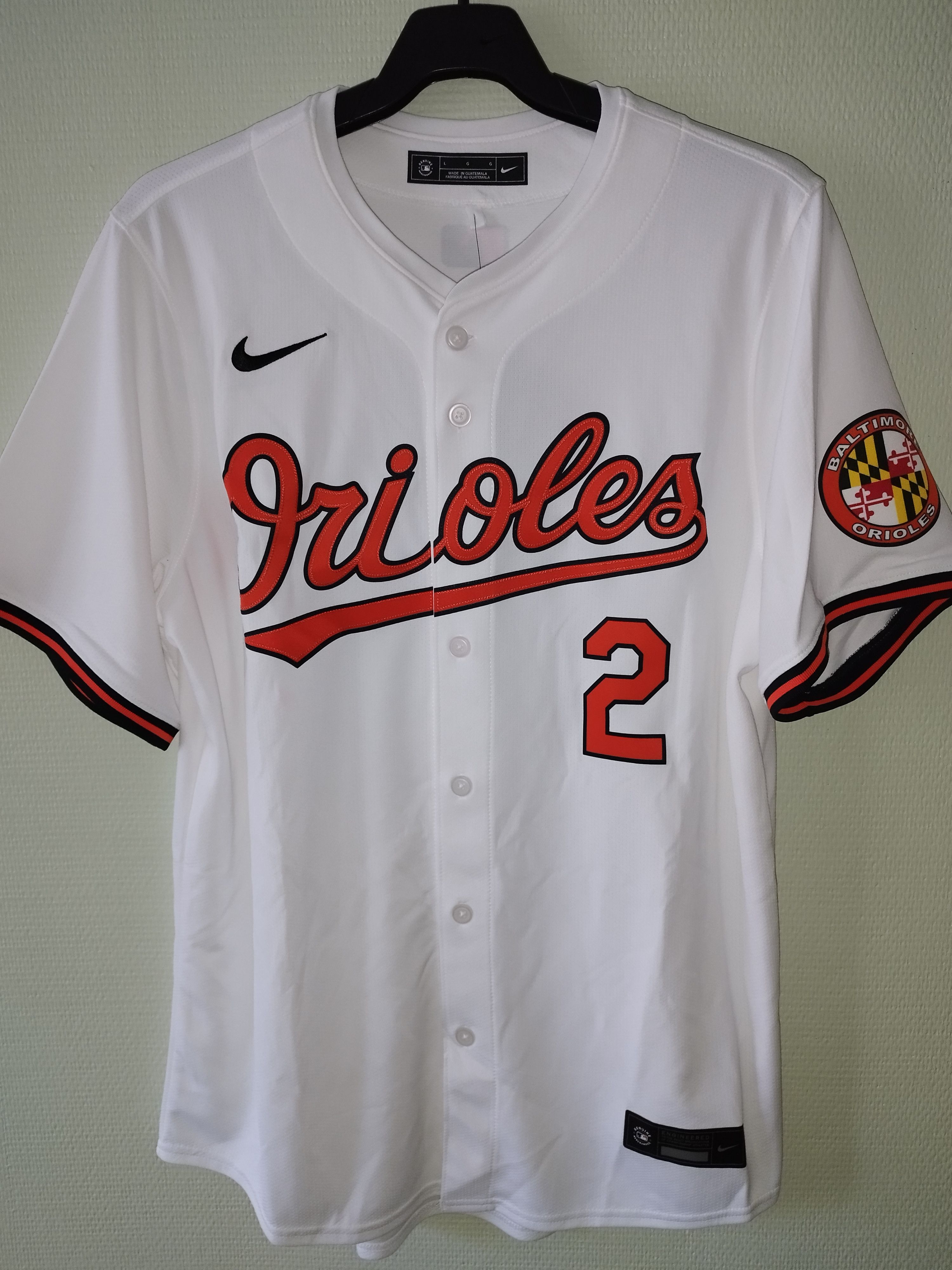 Nike Baltimore Orioles Gunnar Henderson Nike Limited Jersey Size US L / EU 52-54 / 3 - 3 Thumbnail