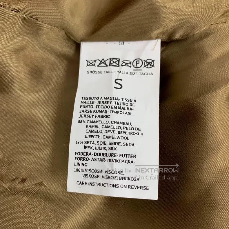 Max Mara Max Mara Camel Teddy Camel Hair Lapel Double Breasted Long Size S / US 4 / IT 40 - 7 Thumbnail