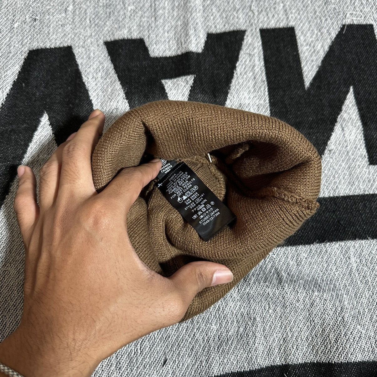 Stussy STUSSY BRUSHED SKULLCAP BEANIE HAT • BROWN Size ONE SIZE - 5 Thumbnail