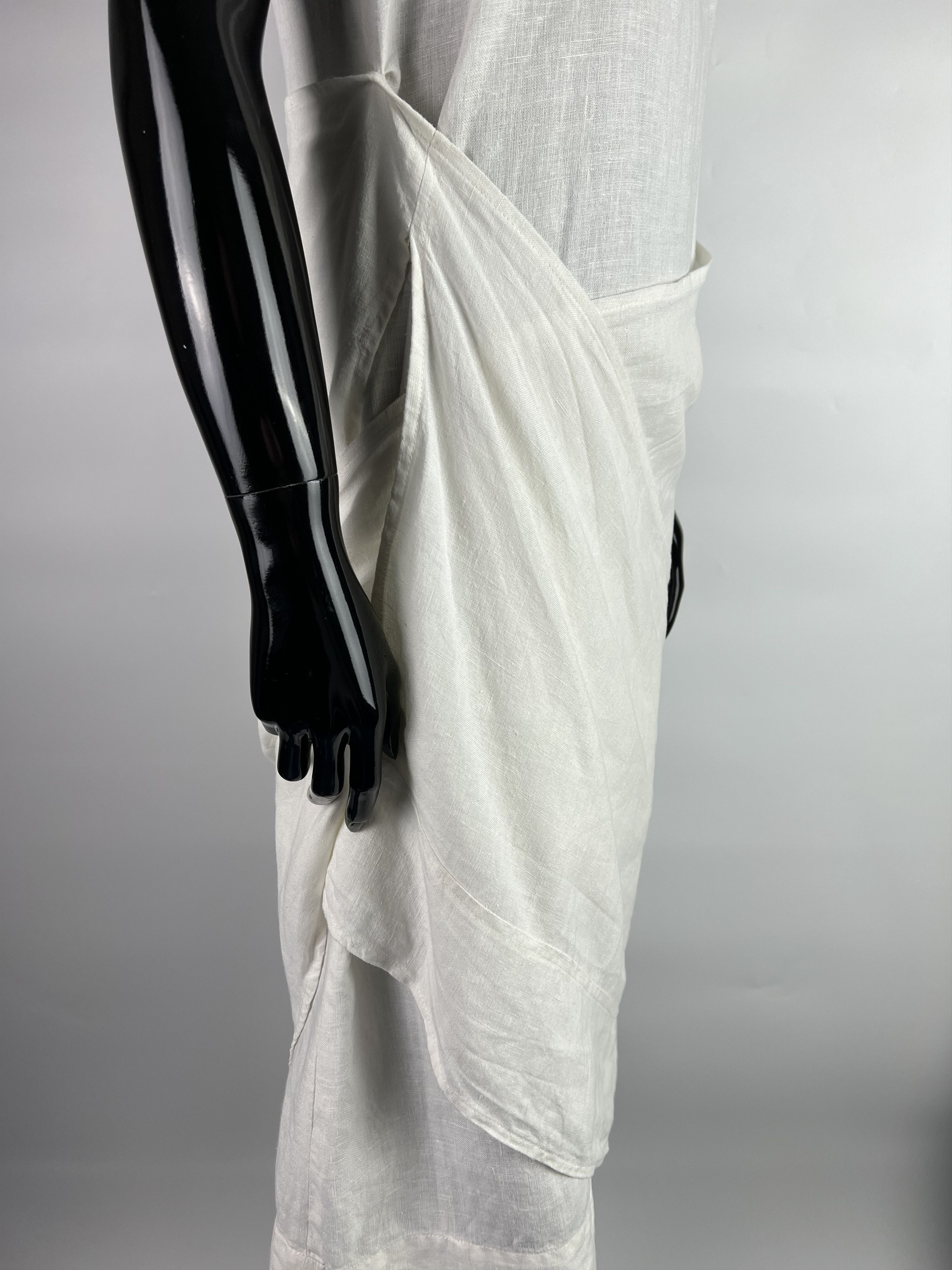 Other Tale №3 Asymmetrical Linen Wrap Dress Size IT40 Size S / US 4 / IT 40 - 7 Thumbnail