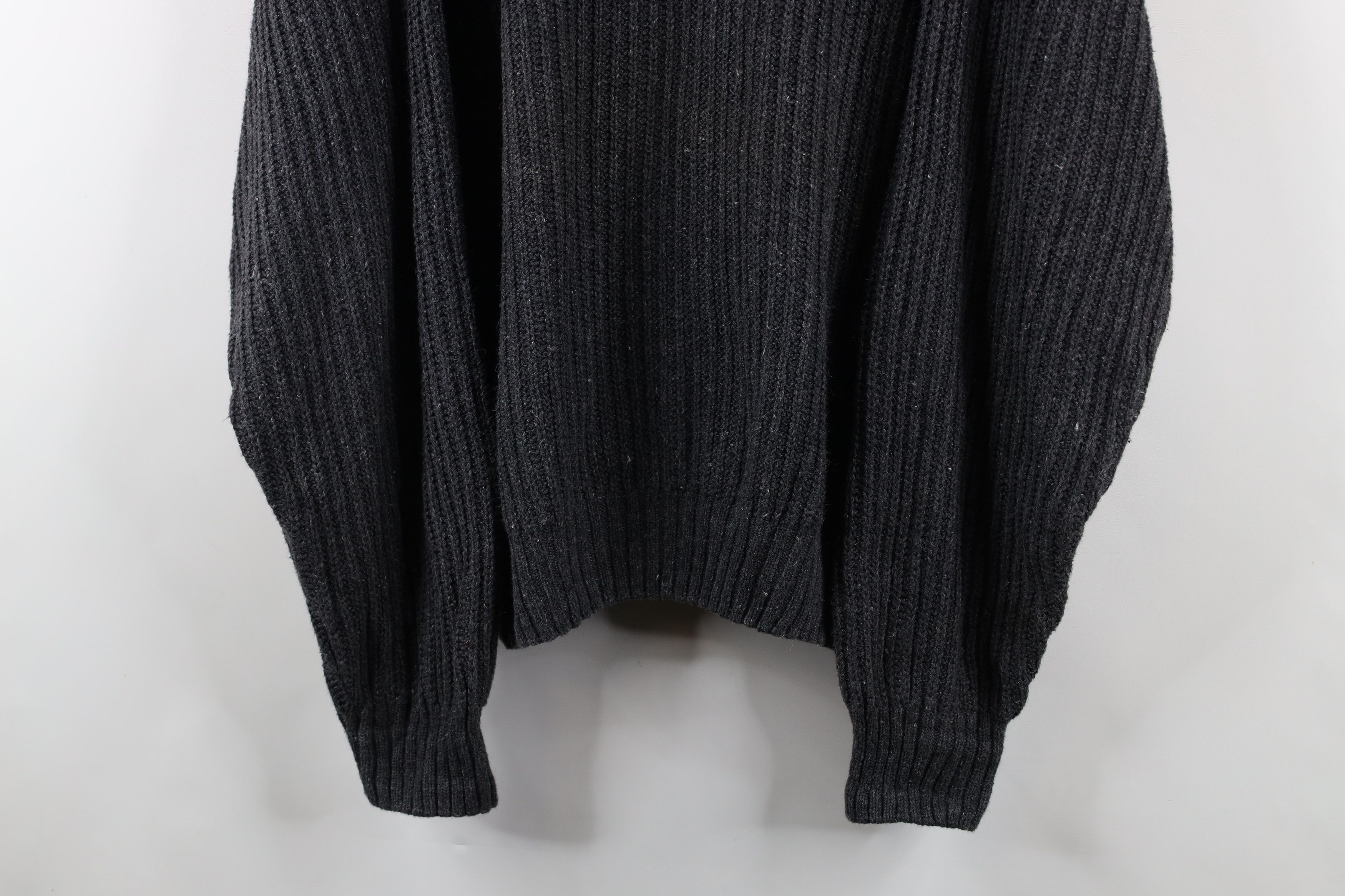 Vintage Vintage 90s Streetwear Heavyweight Marled Ribbed Sweater Size US XL / EU 56 / 4 - 3 Thumbnail