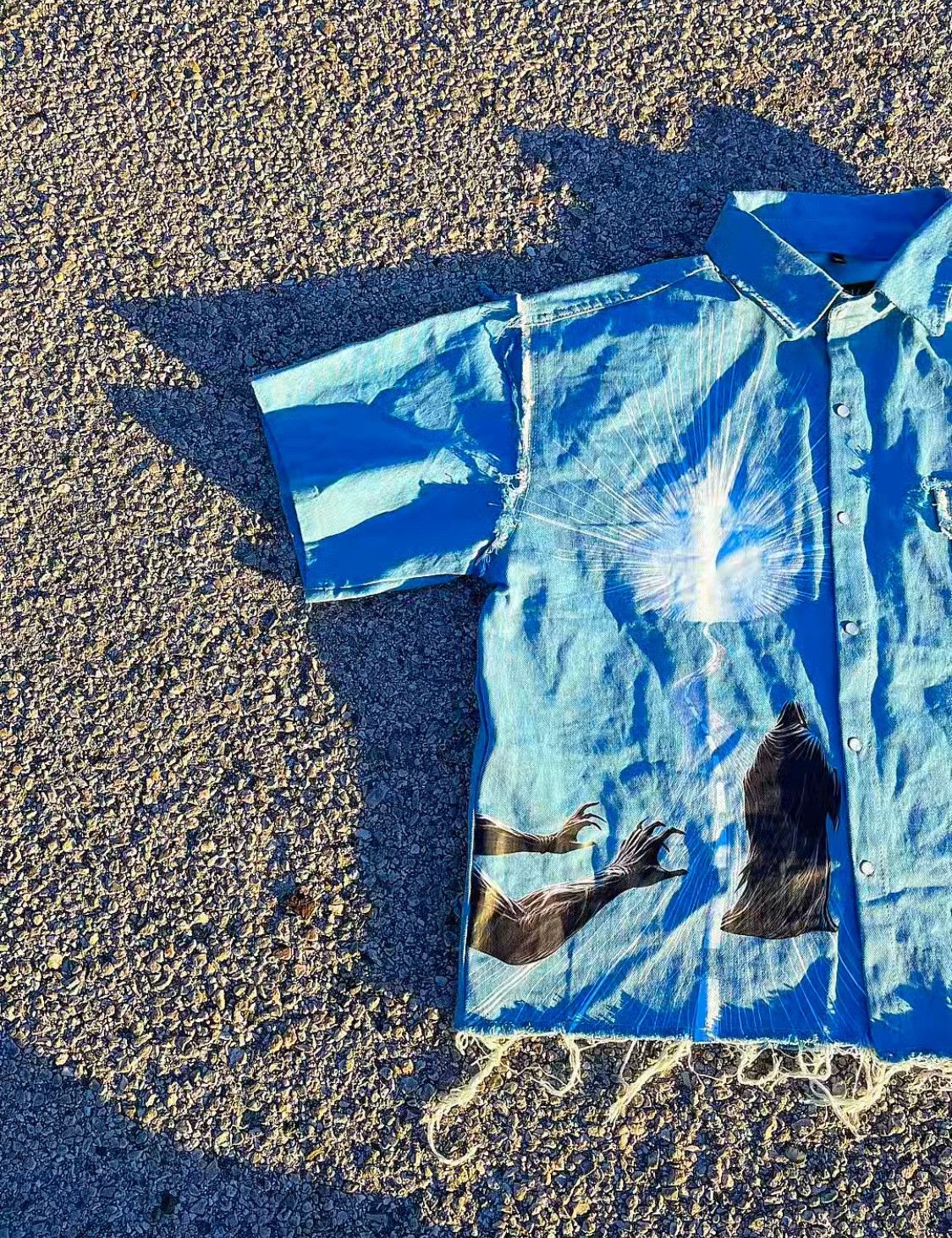 Other Denim short sleeve shirt Size US XXL / EU 58 / 5 - 6 Thumbnail