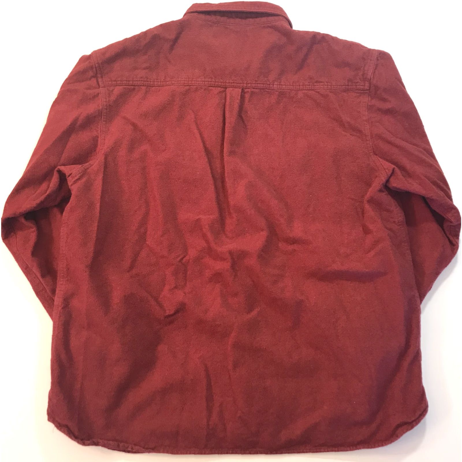 Vintage VINTAGE Field & Stream Flannel Shirt Button-Up Mens XL Burgundy Outdoor Casual Size US XL / EU 56 / 4 - 4 Thumbnail