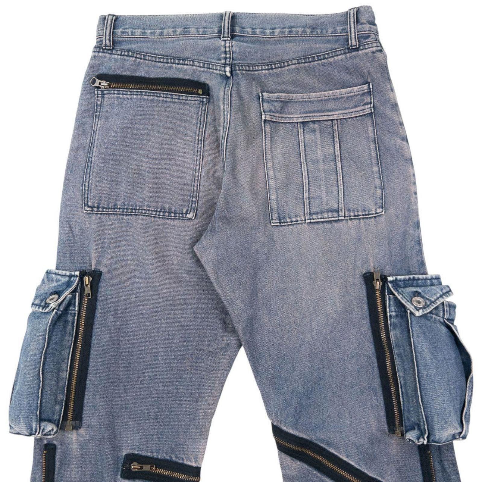 Other Vintage 2000s PPFM Convertible Zip Denim Jeans Size W32 Size US 34 / EU 50 - 4 Thumbnail