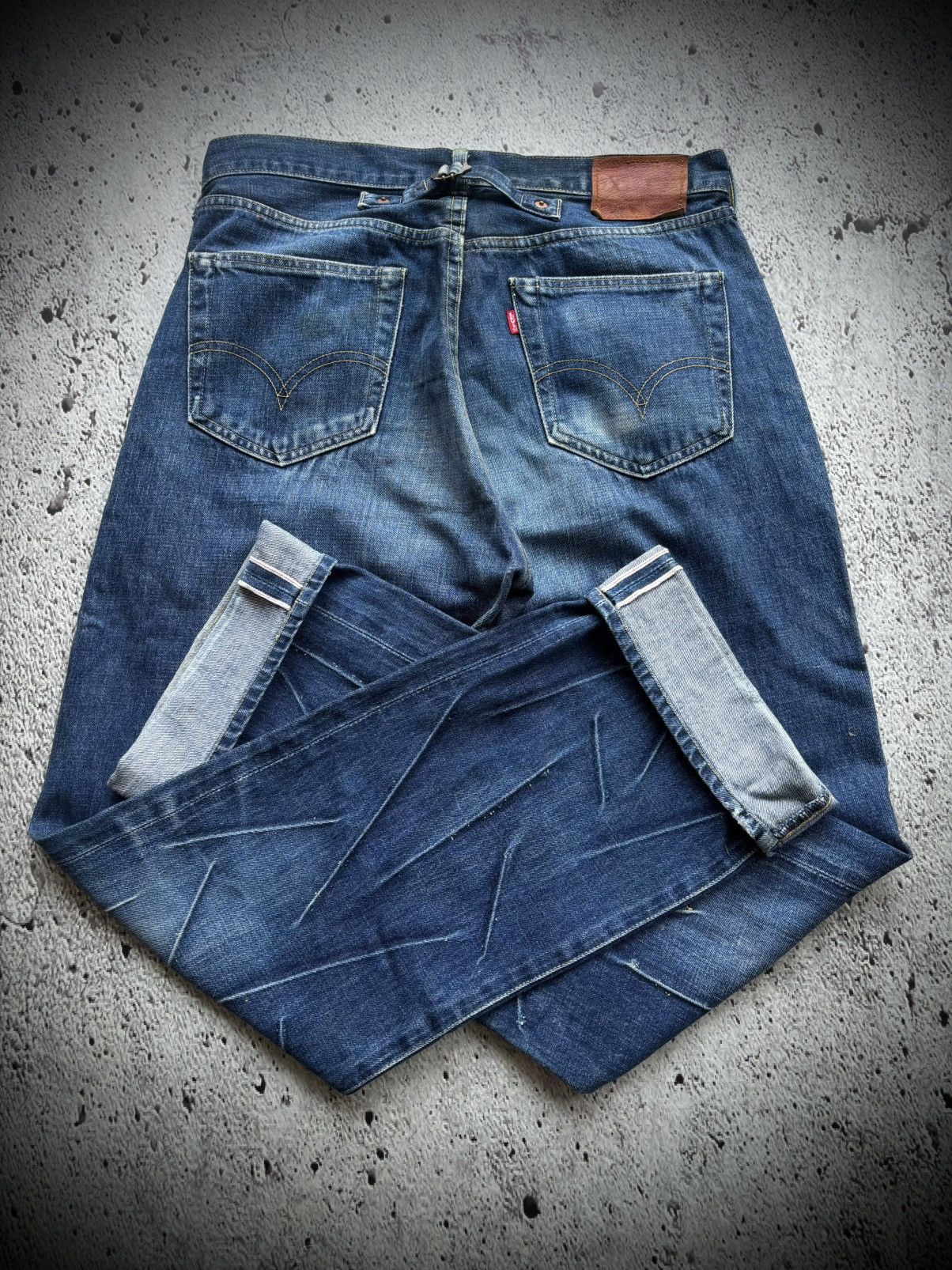 Levi's Vintage Clothing Vintage Levis 702 Selvedge Denim jeans Size US 33 - 3 Thumbnail