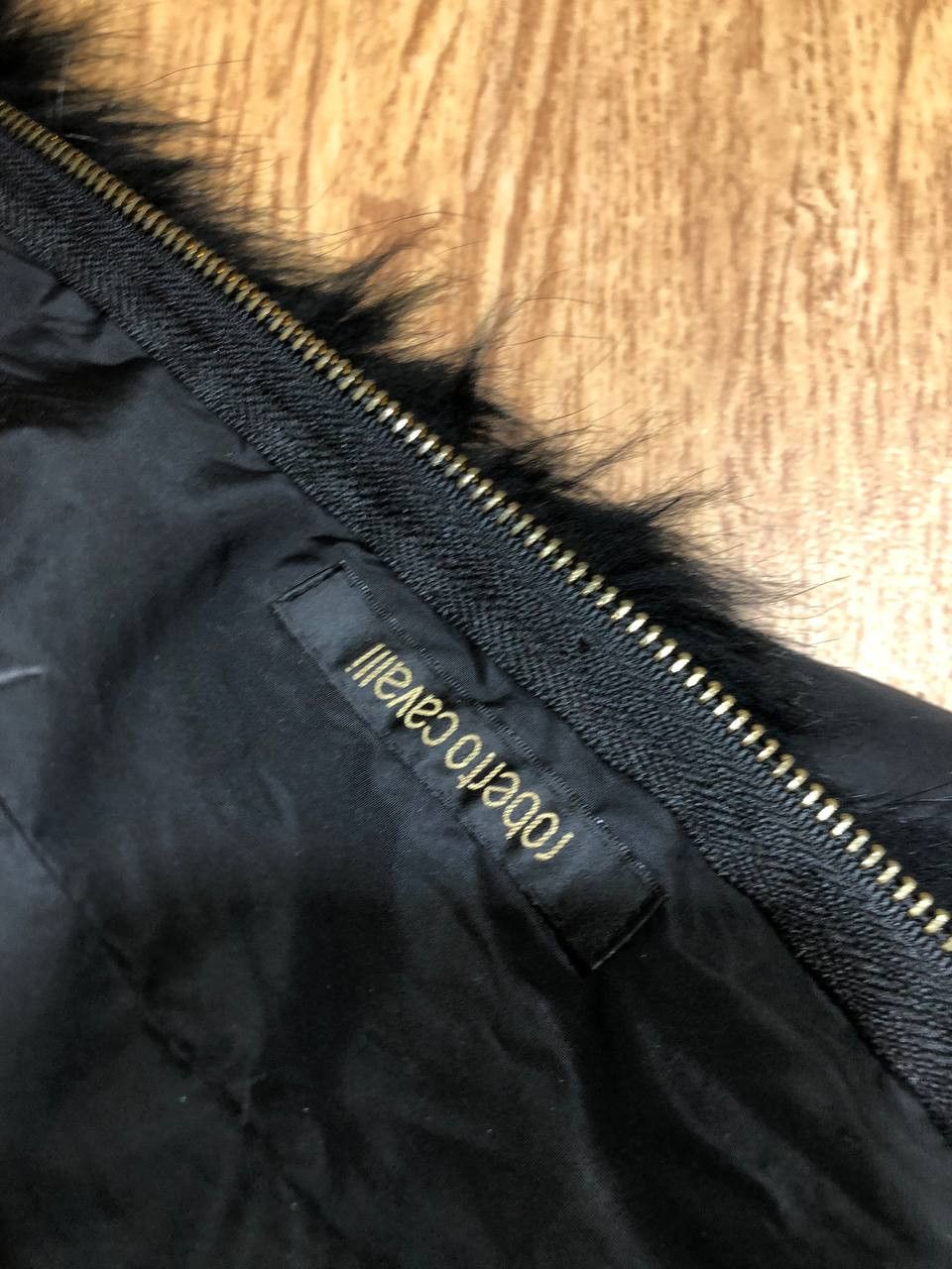 Roberto Cavalli ROBERTO CAVALLI Black Belted Long Nylon Coat Size XS / US 0-2 / IT 36-38 - 2 Thumbnail