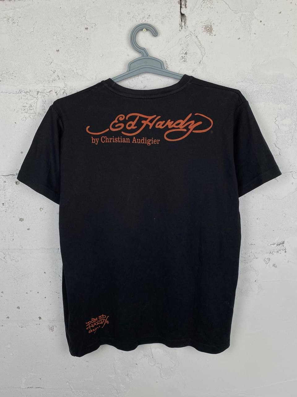 Ed Hardy × Japanese Brand × Vintage Ed Hardy by Christian Audigier Skulls Drip Y2K Tee Tshirt Size US XL / EU 56 / 4 - 5 Thumbnail