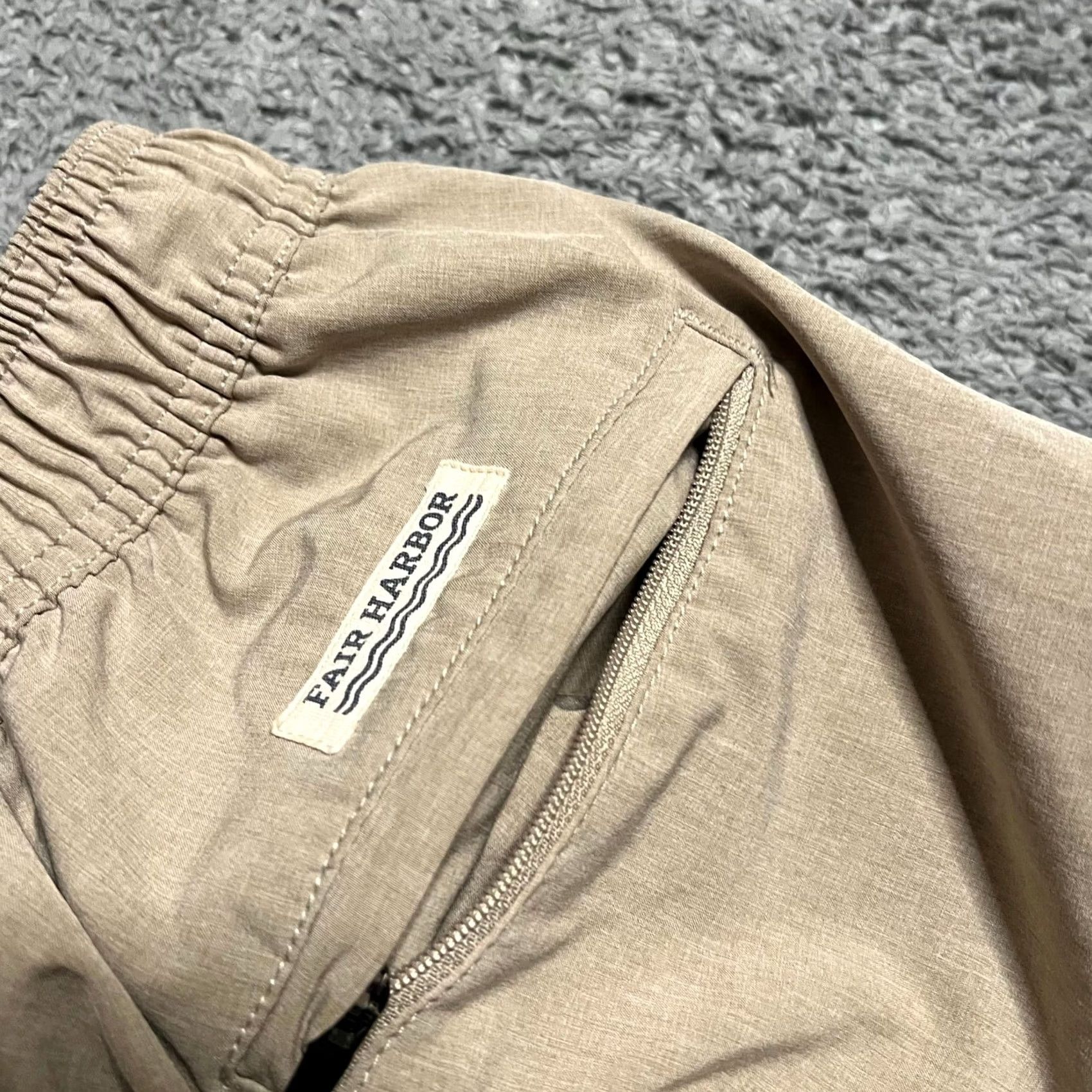 Vintage Fair Harbor The One Performance Stretch Drawstring Pants Mens Small Tan Size US 29 - 6 Thumbnail