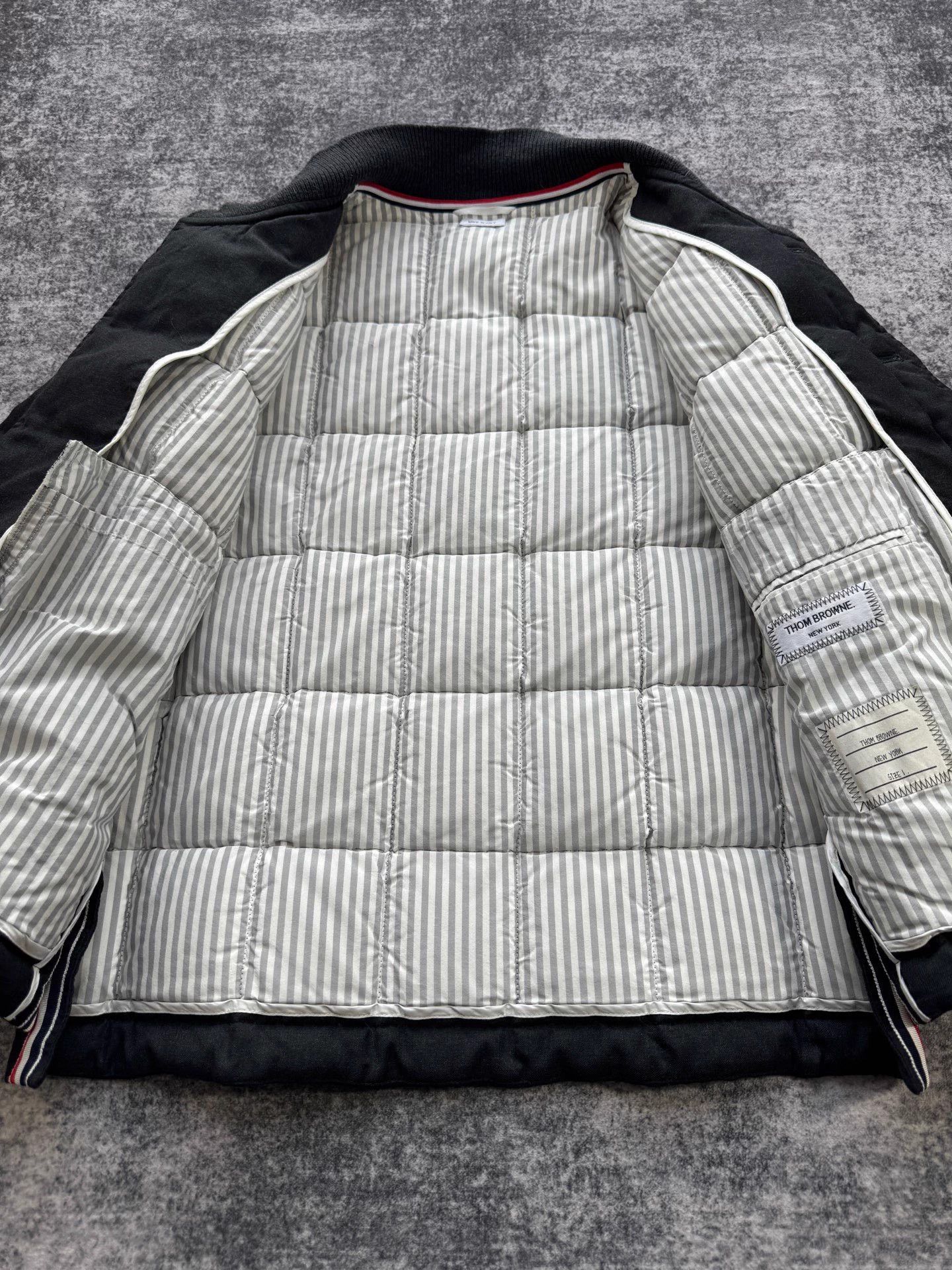 Thom Browne Thom Browne Wool Plaid Down Jacket Size 1 Size US S / EU 44-46 / 1 - 4 Thumbnail