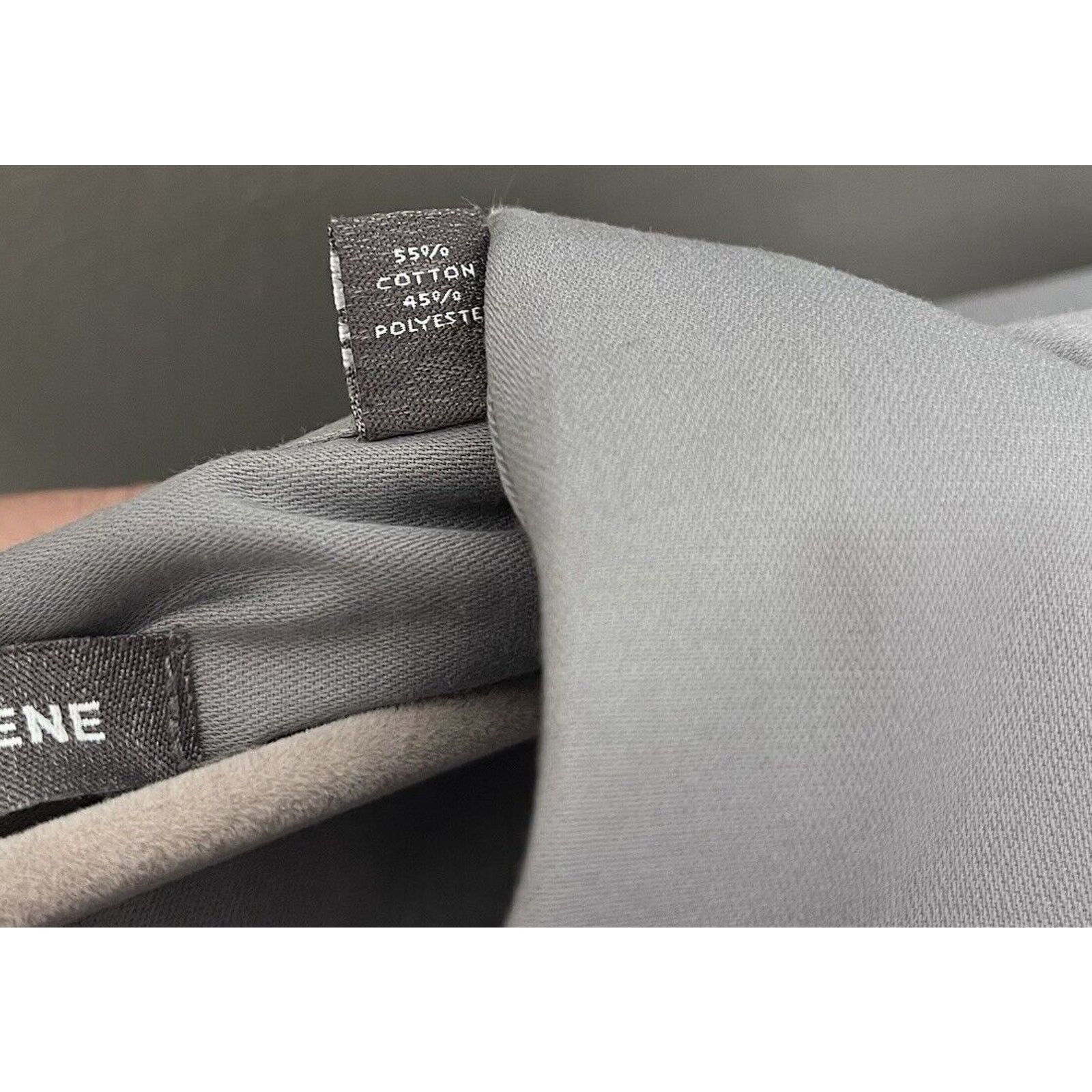 Geoffrey Beene Geoffrey Beene | Gray Wrinkle Free Classic Fit Long Sl Shirt Size US M / EU 48-50 / 2 - 6 Thumbnail
